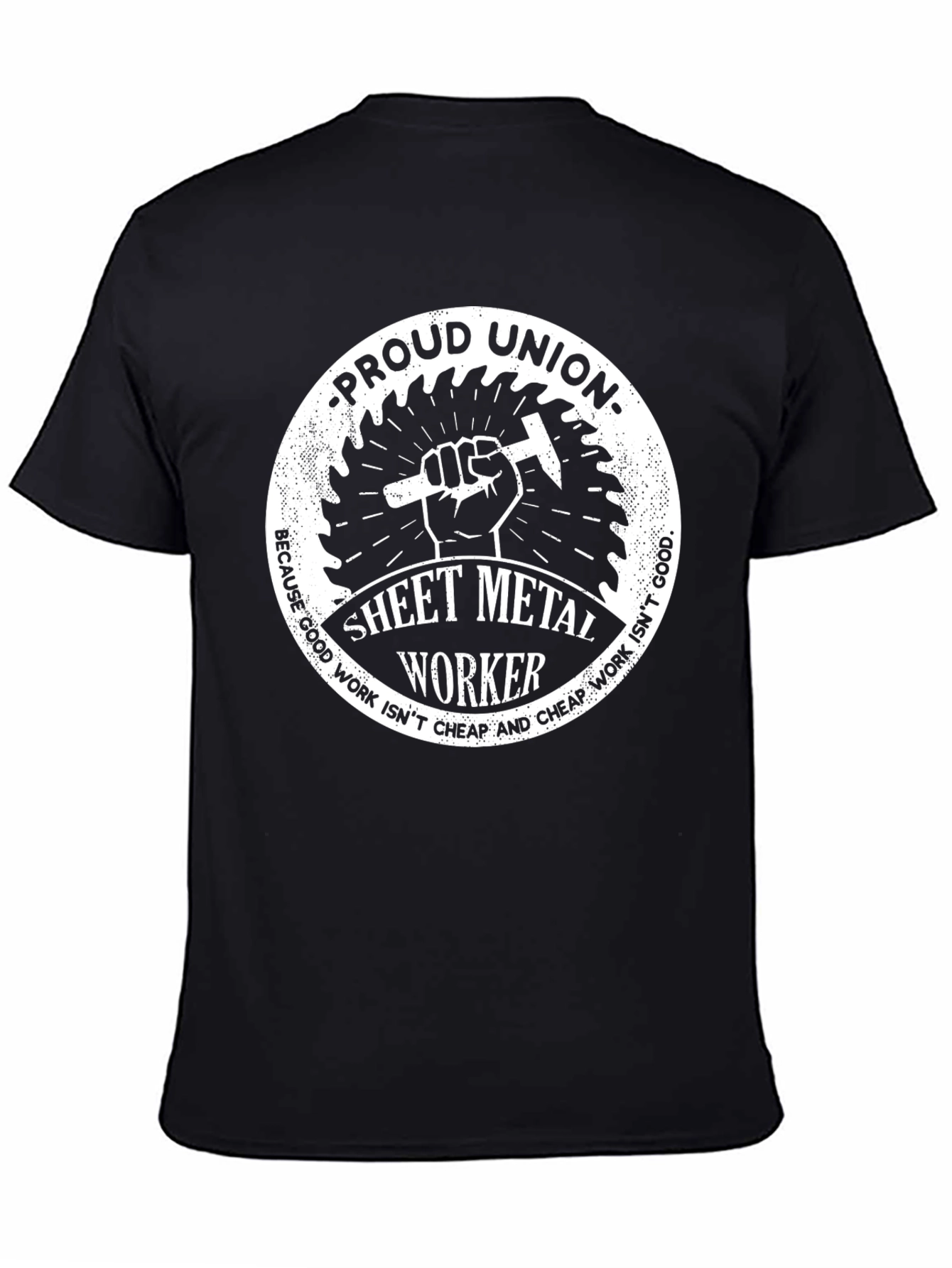 Proud Union Sheet Metal Worker Tee