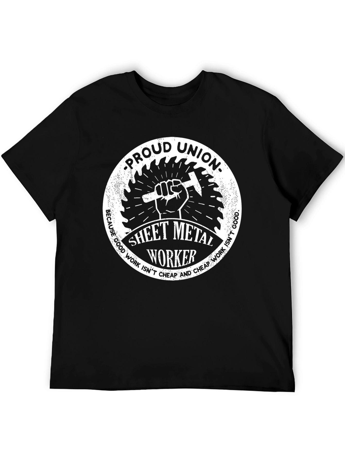 Proud Union Sheet Metal Worker Tee