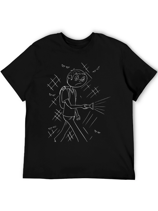 Sketchy Flashlight Graphic Tee