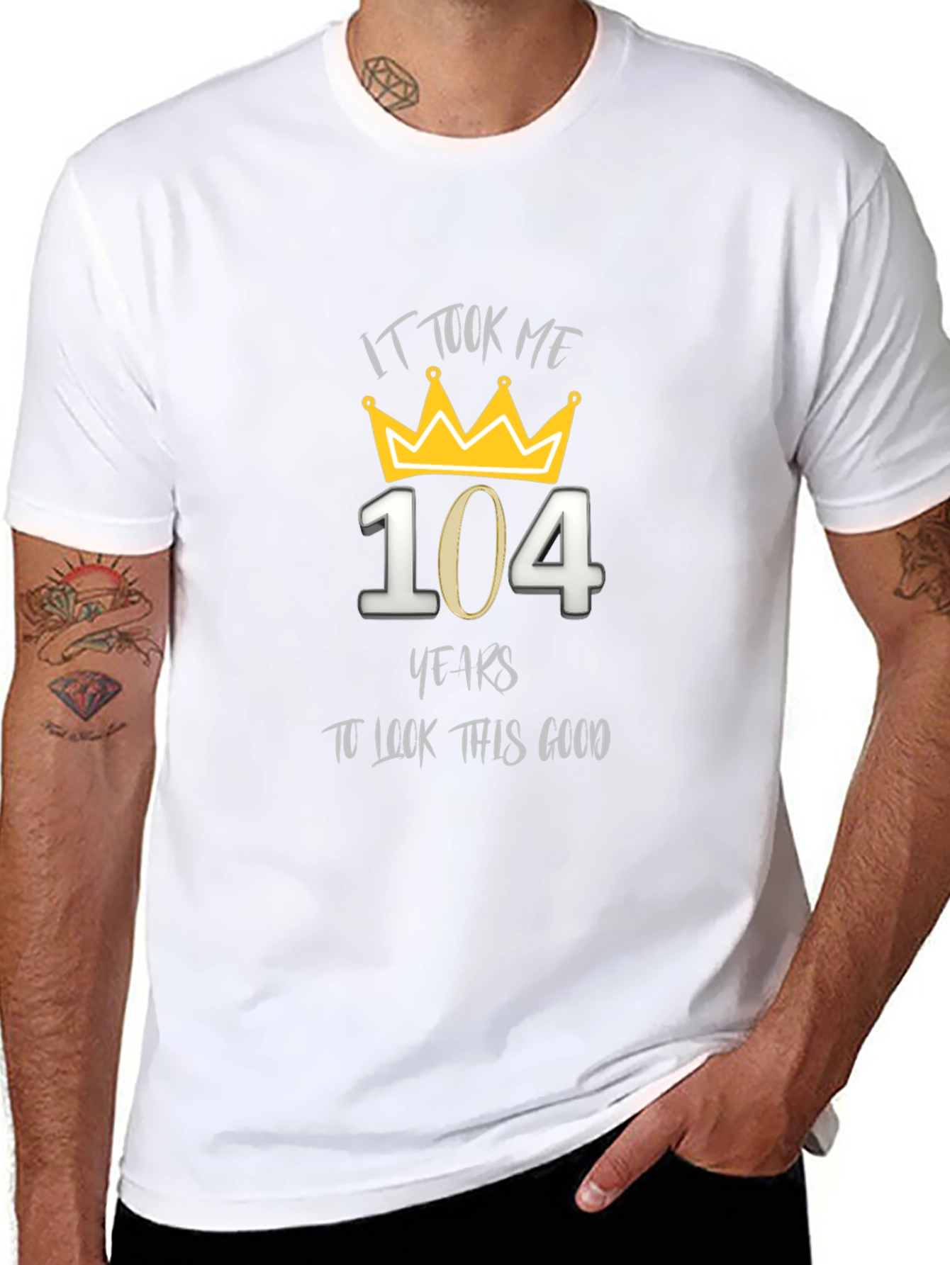 104th Birthday T-Shirt - It Took Me 104 Years