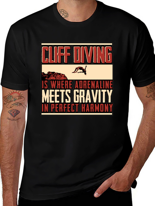 Cliff Diving Adrenaline T-Shirt