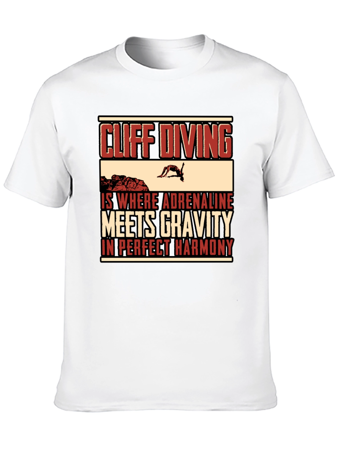 Cliff Diving Adrenaline T-Shirt