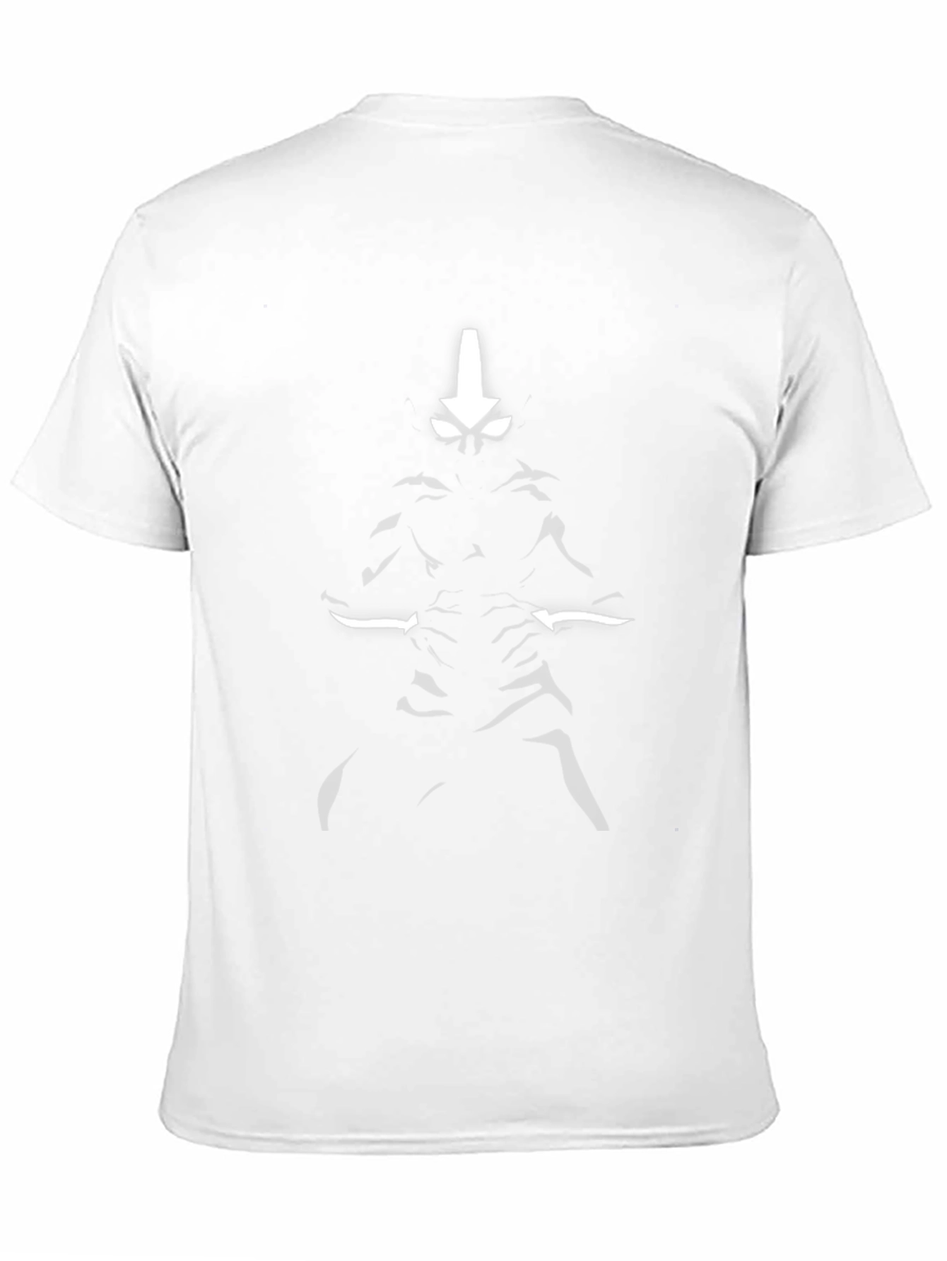 Avatar Aang Glow Black T-Shirt