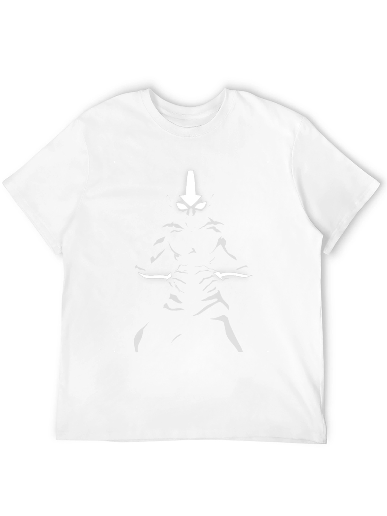 Avatar Aang Glow Black T-Shirt