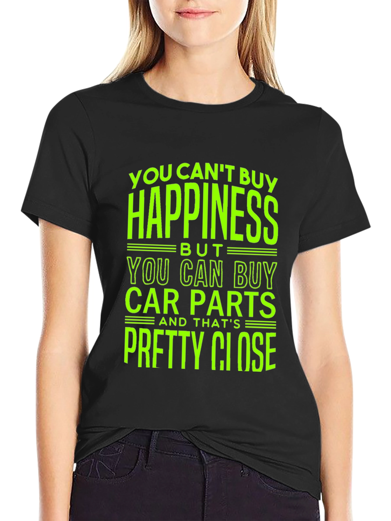 Car Parts T-Shirt - Happiness Close Enough