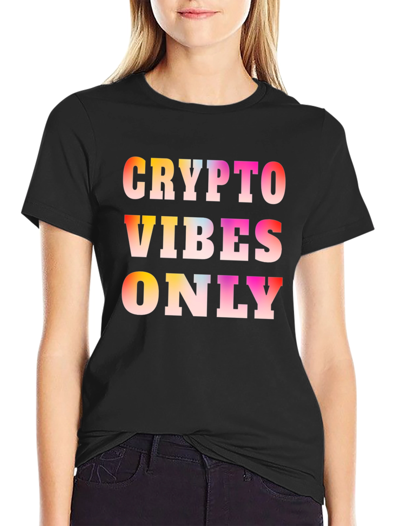 Crypto Vibes Only Graphic T-Shirt