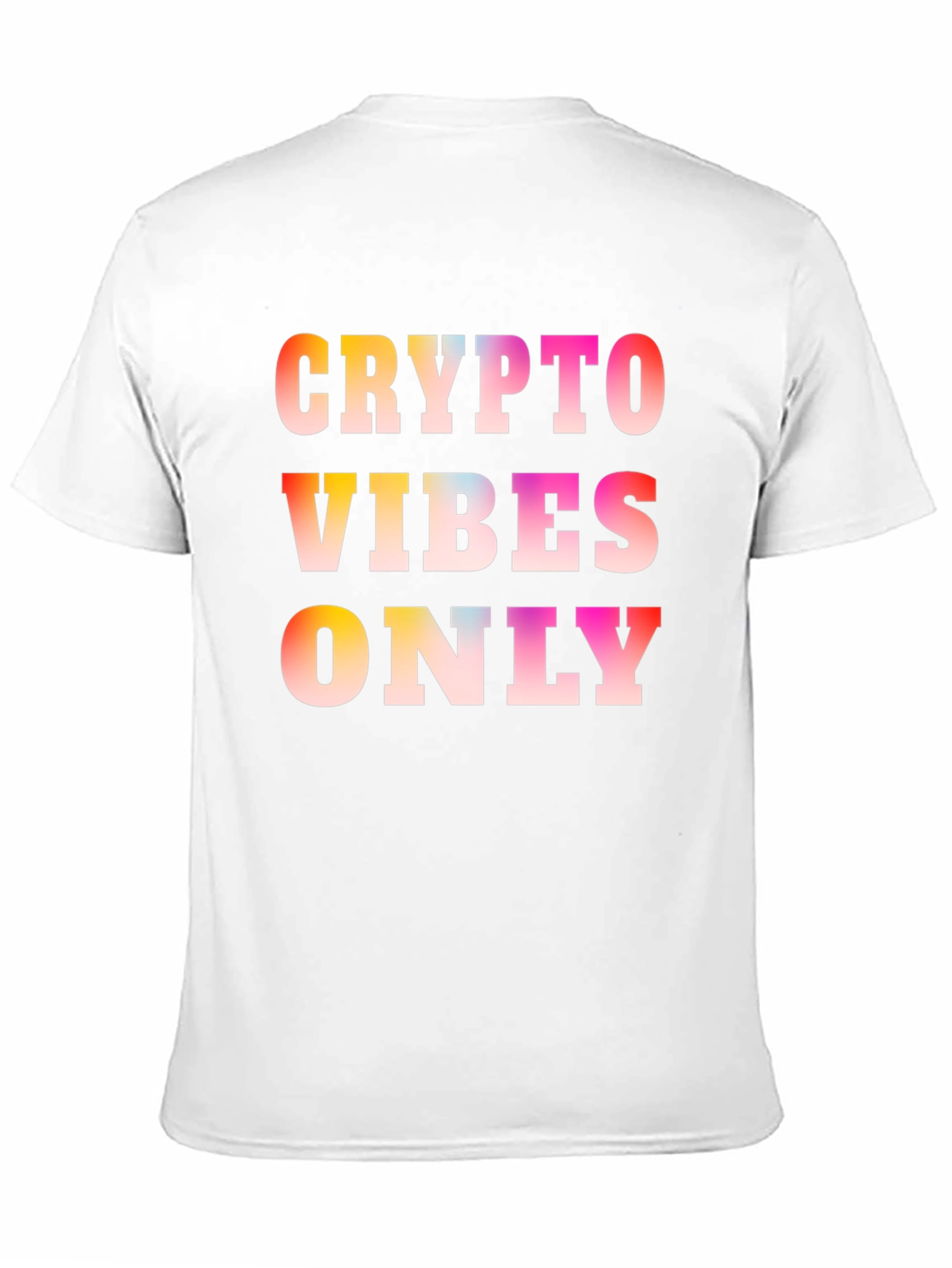 Crypto Vibes Only Graphic T-Shirt