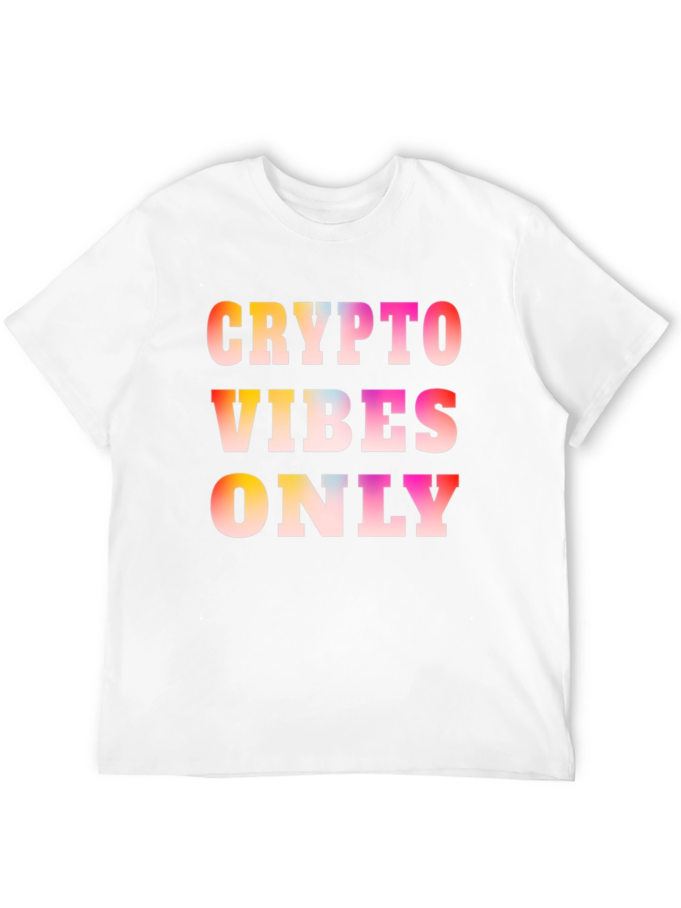 Crypto Vibes Only Graphic T-Shirt