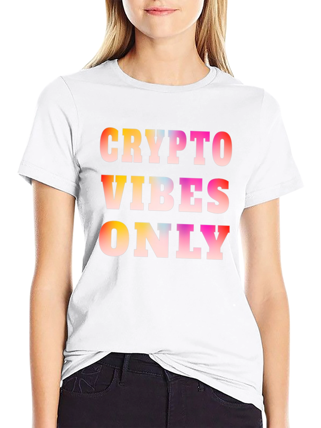 Crypto Vibes Only Graphic T-Shirt