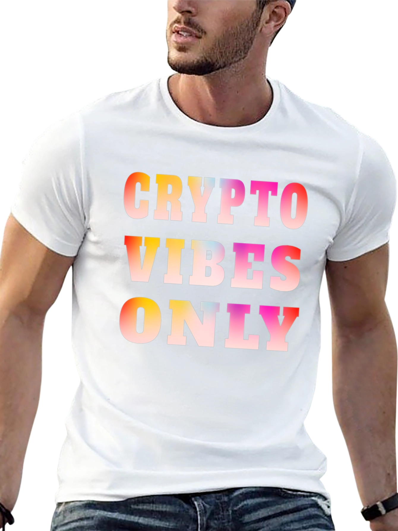 Crypto Vibes Only Graphic T-Shirt