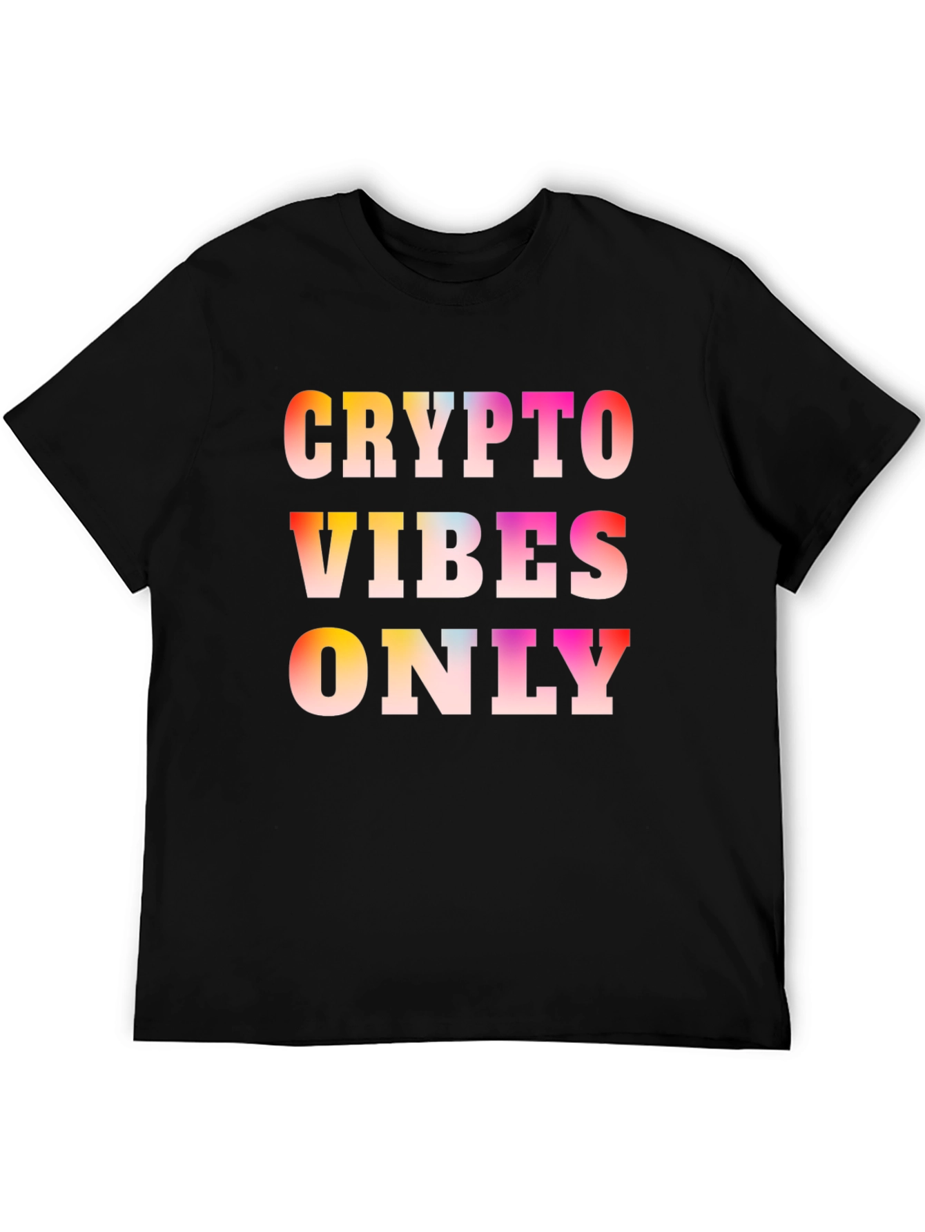 Crypto Vibes Only Graphic T-Shirt