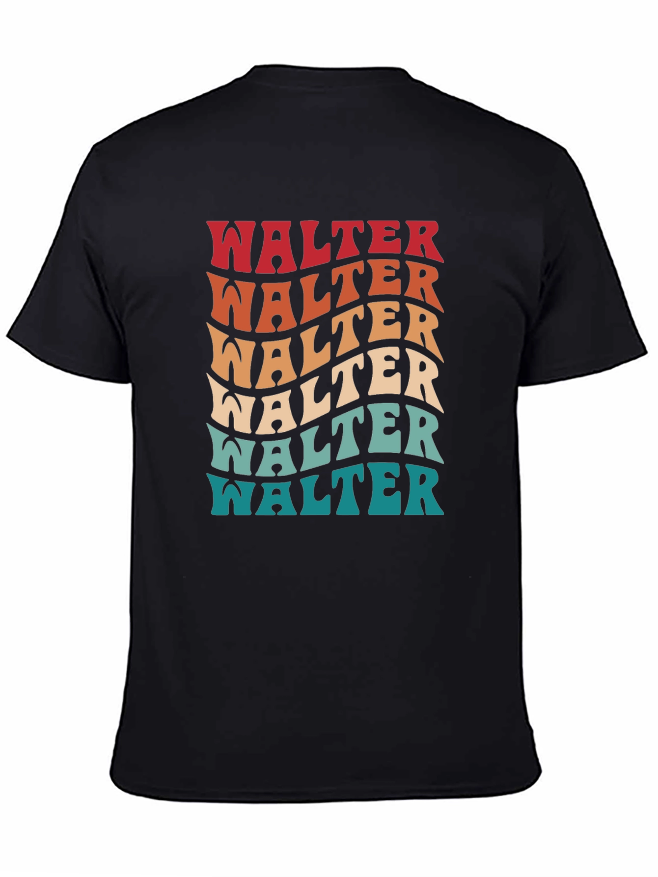 Retro Walter T-Shirt - Funky Name Design