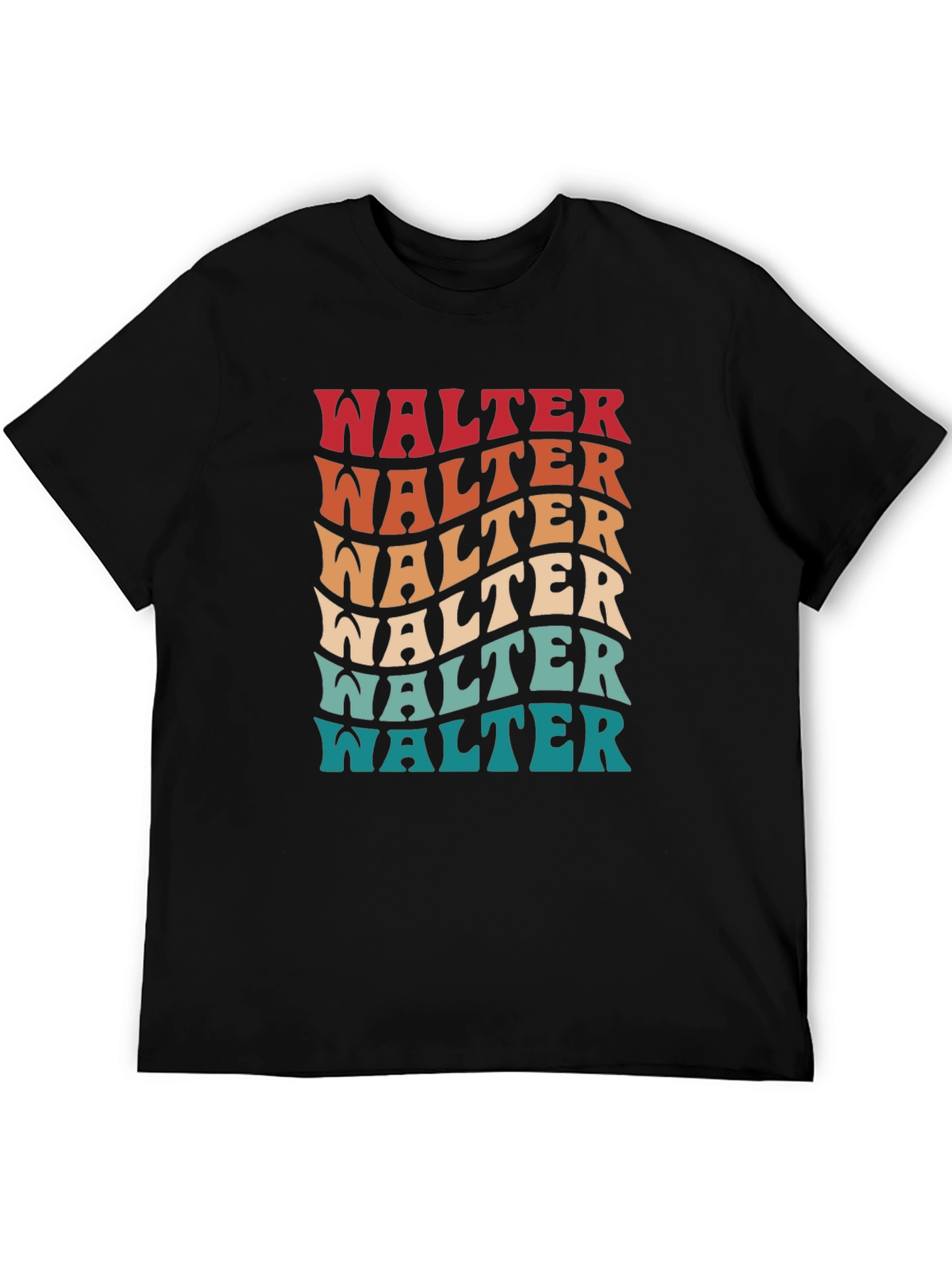Retro Walter T-Shirt - Funky Name Design