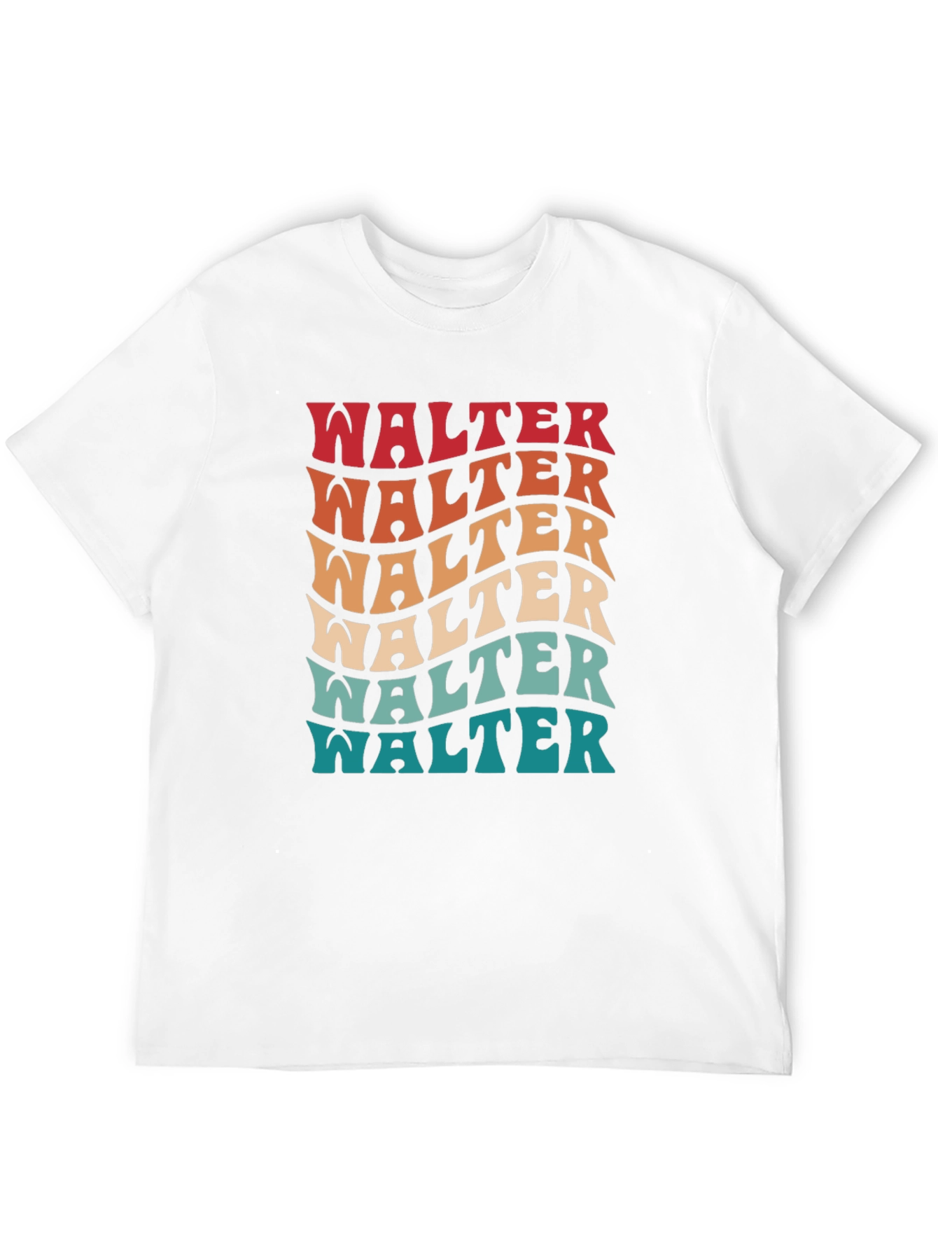 Retro Walter T-Shirt - Funky Name Design