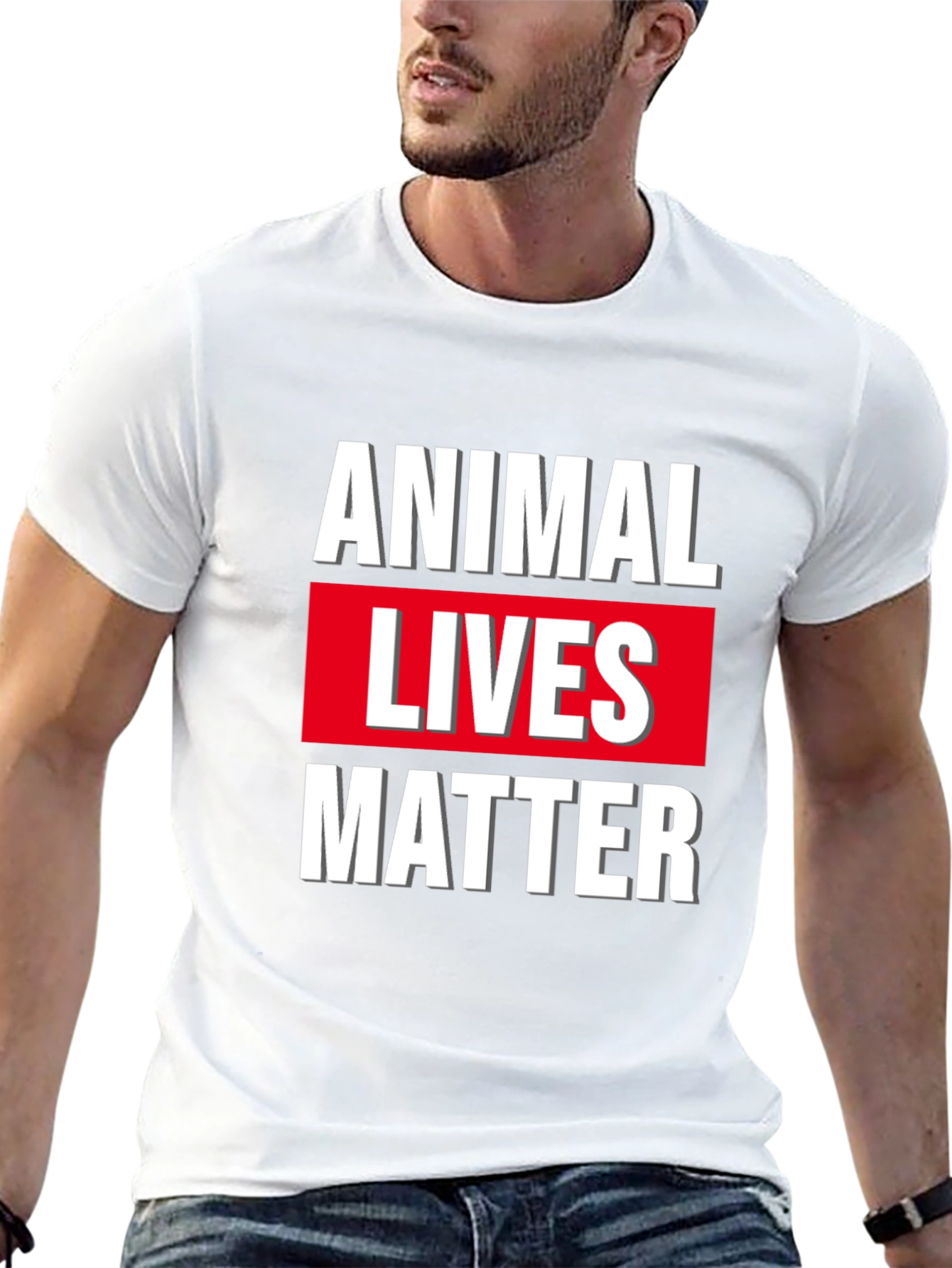 Animal Lives Matter Graphic T-Shirt