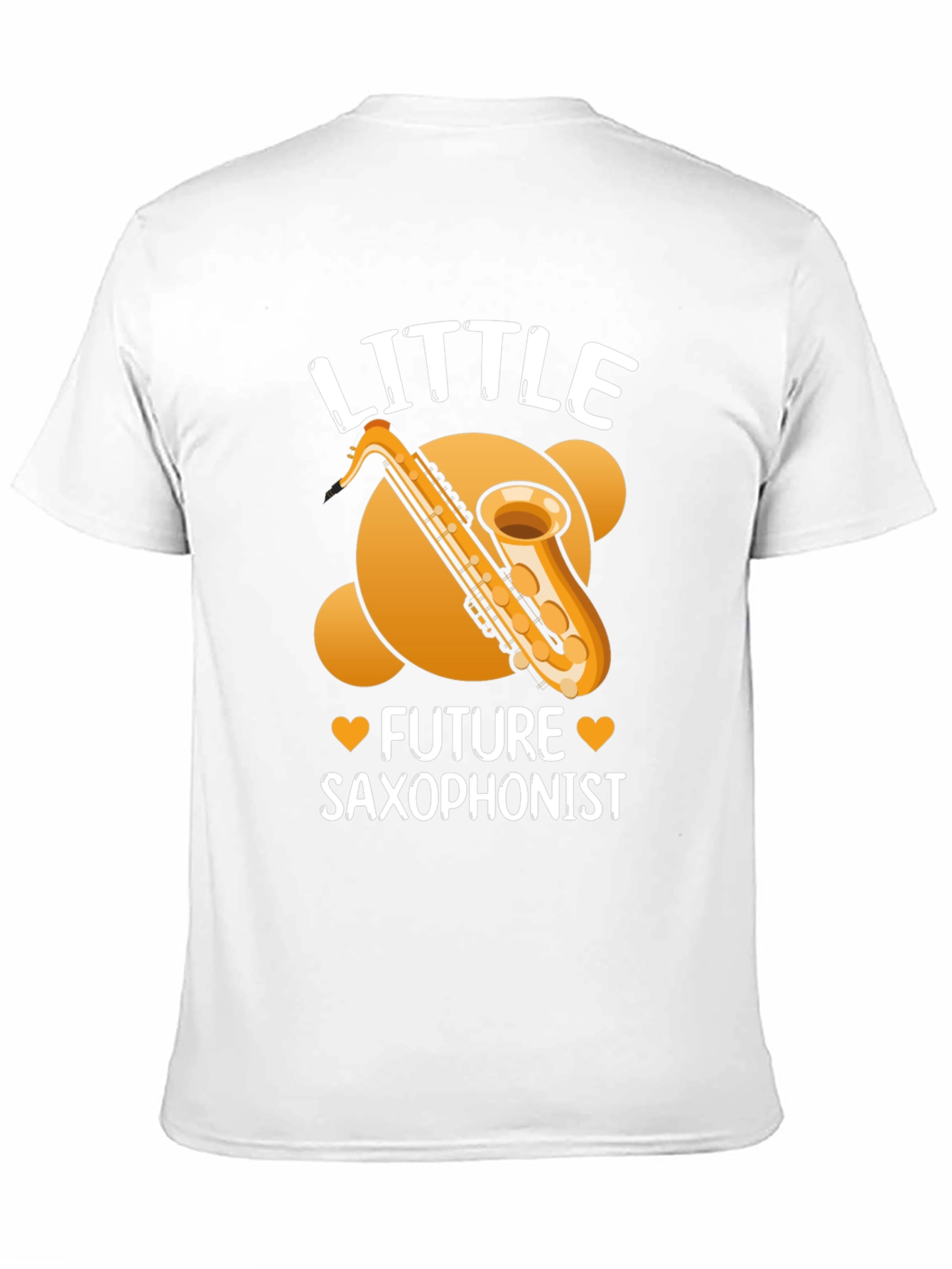 Little Future Saxophonist Black T-Shirt