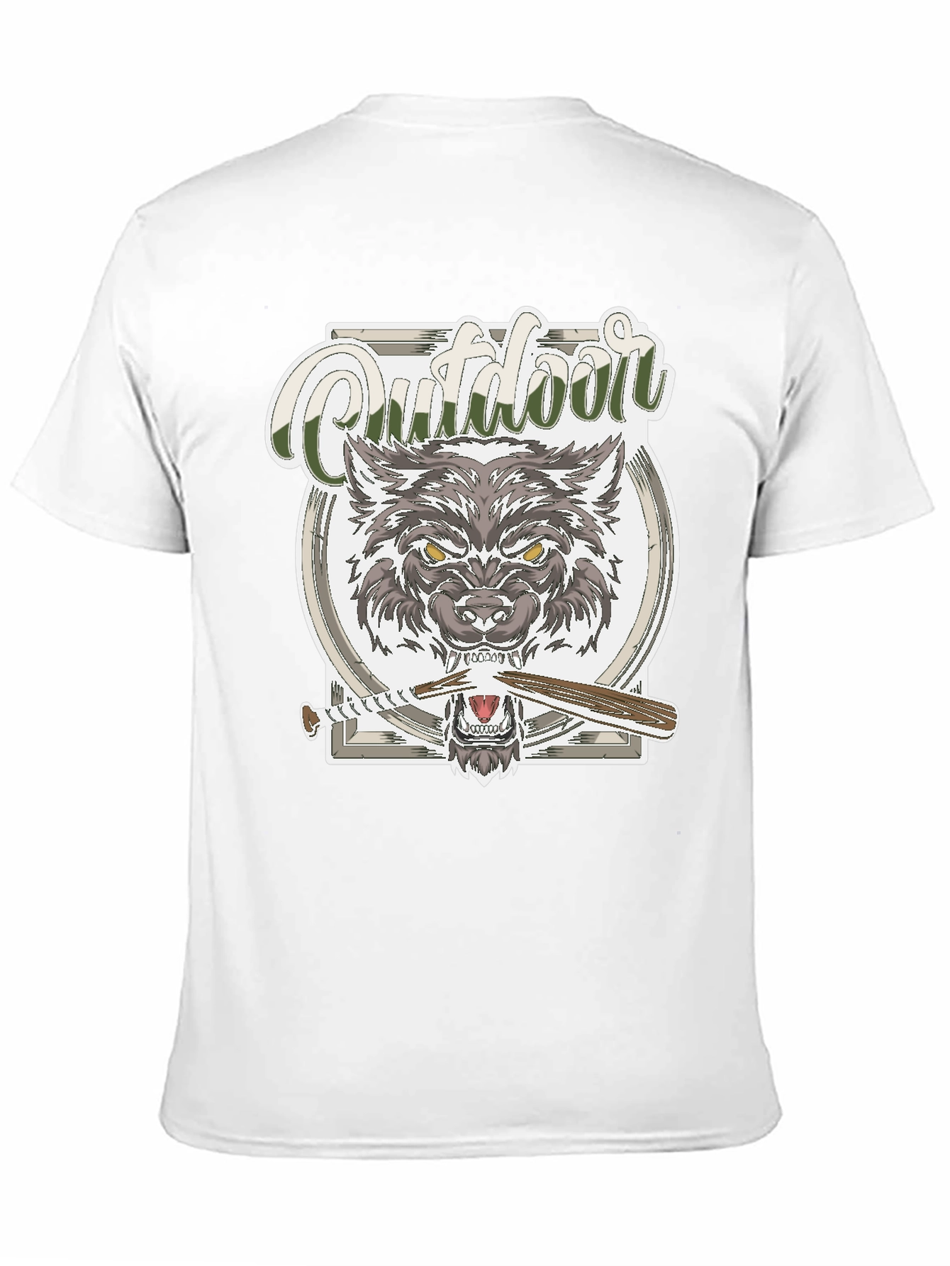Outdoor Wolf Graphic Tee