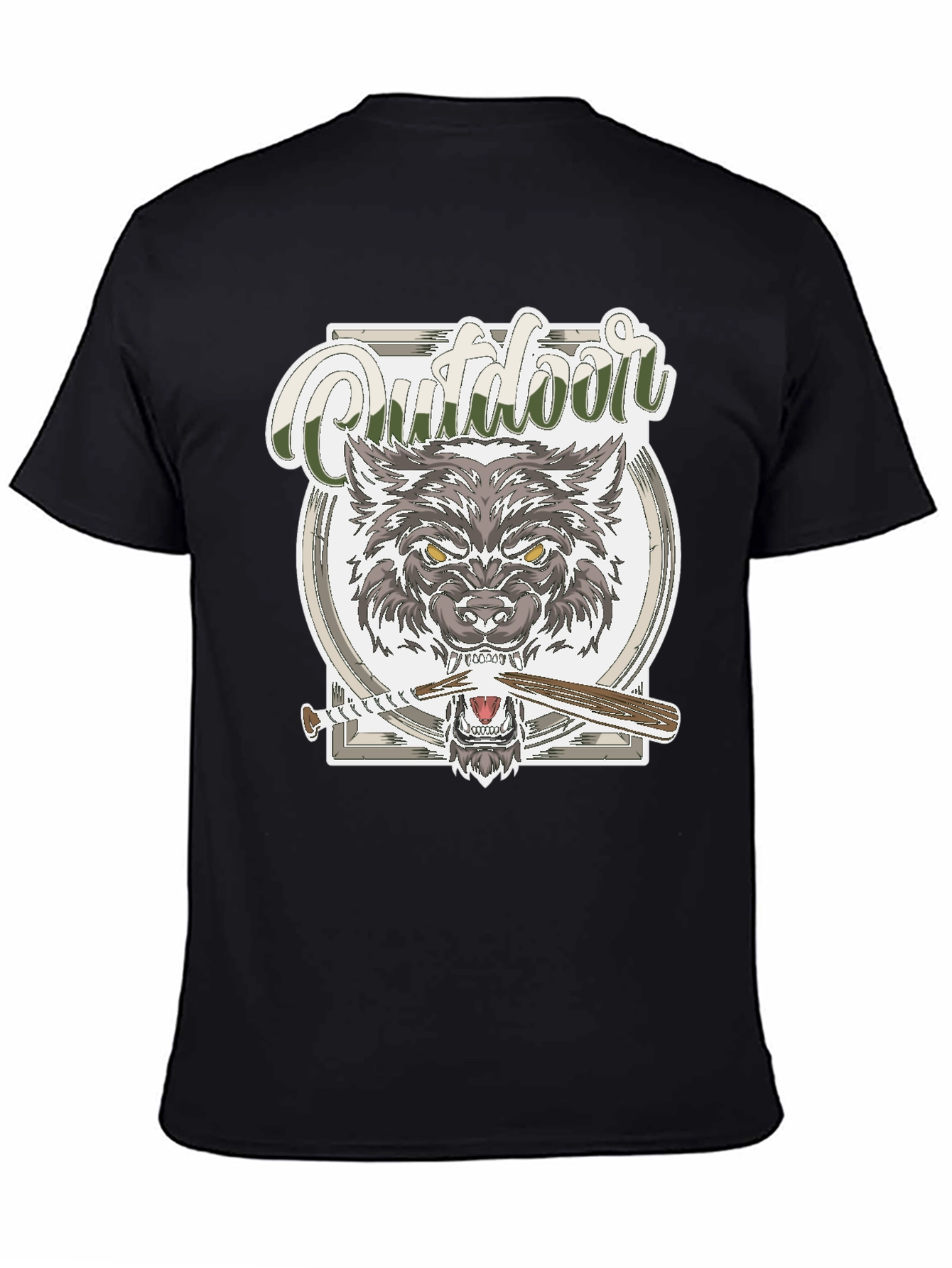 Outdoor Wolf Graphic Tee