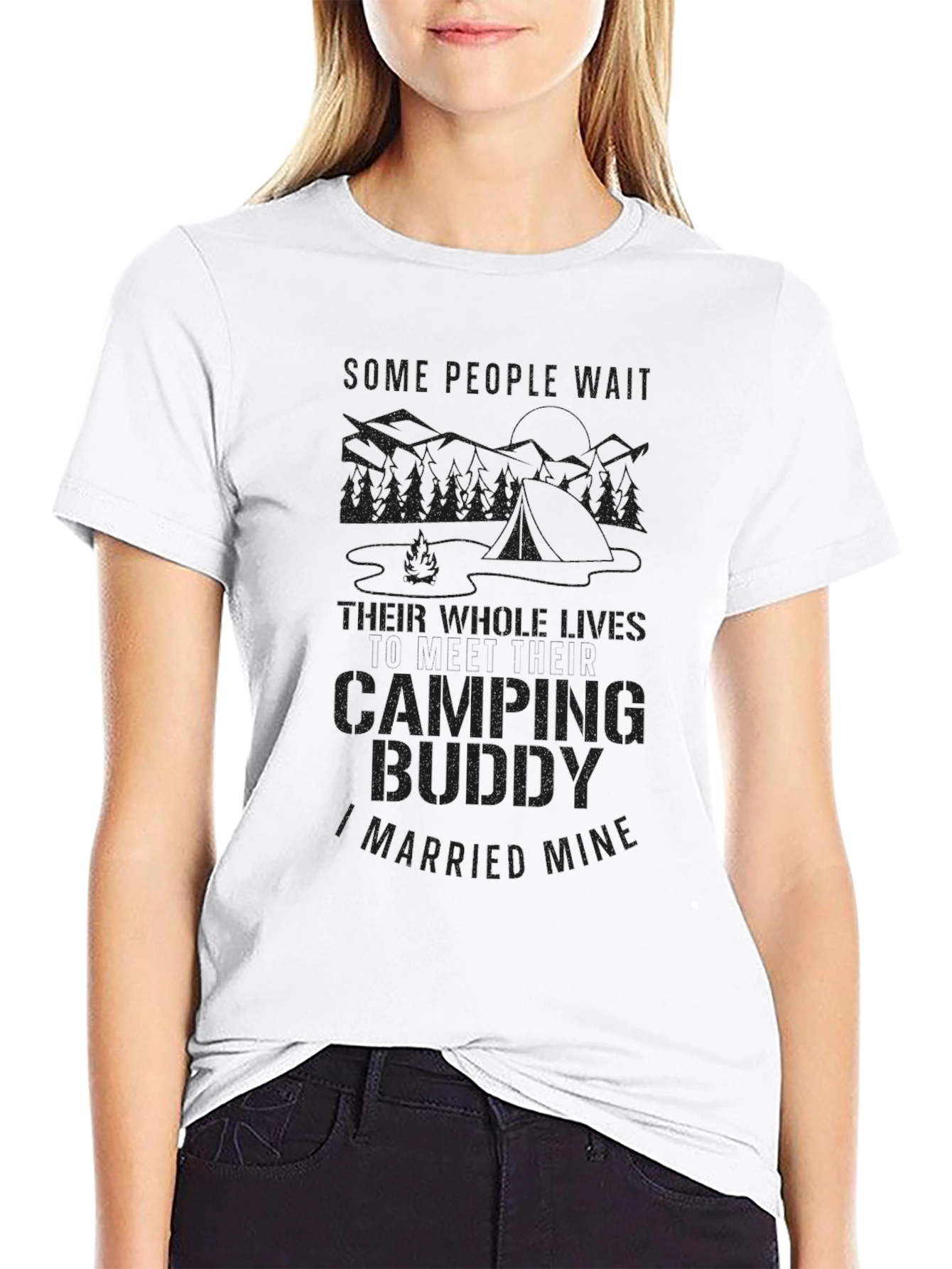 Camping Buddy Graphic Tee