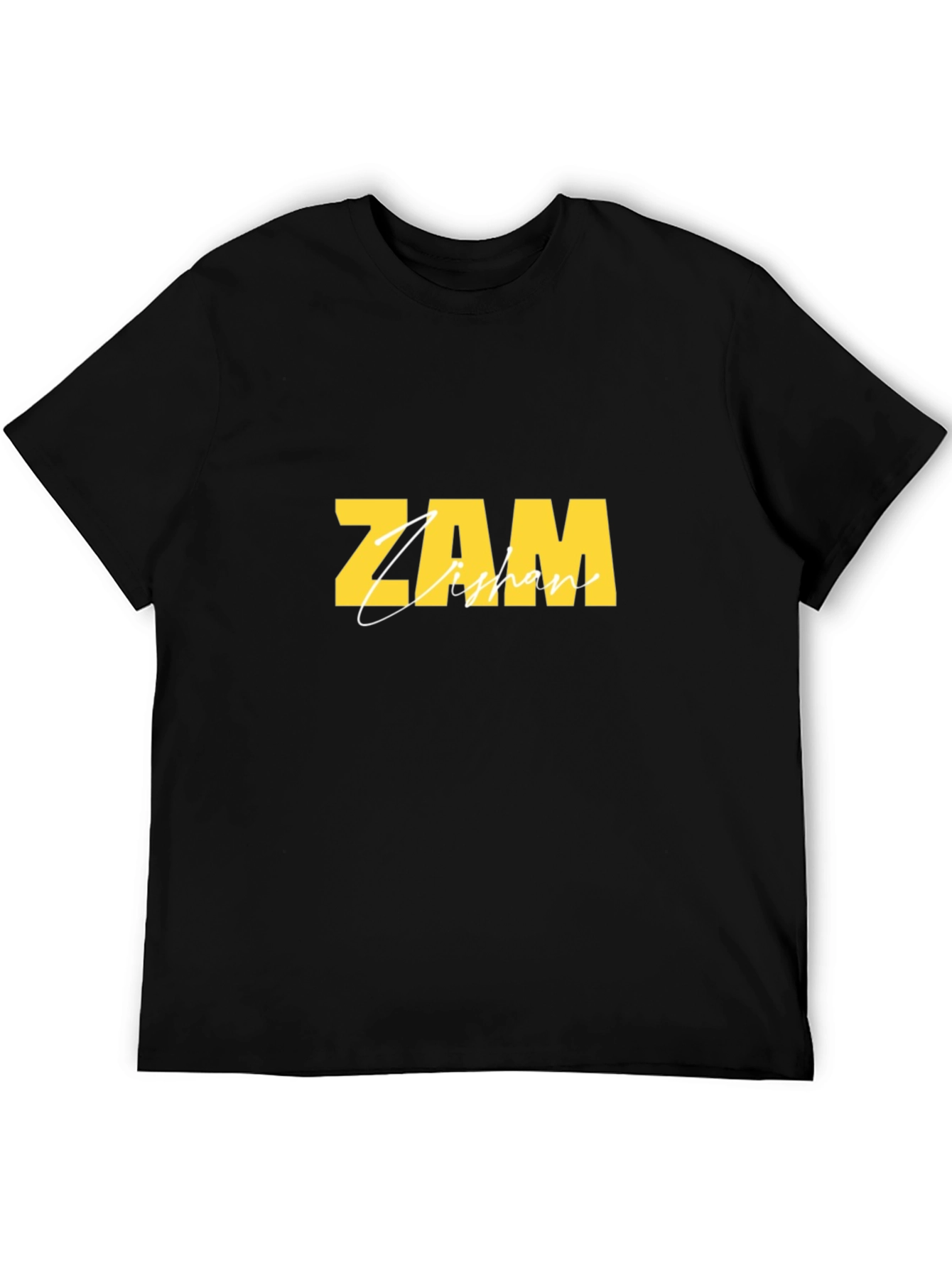 ZAM Signature Black T-Shirt - Bold Style