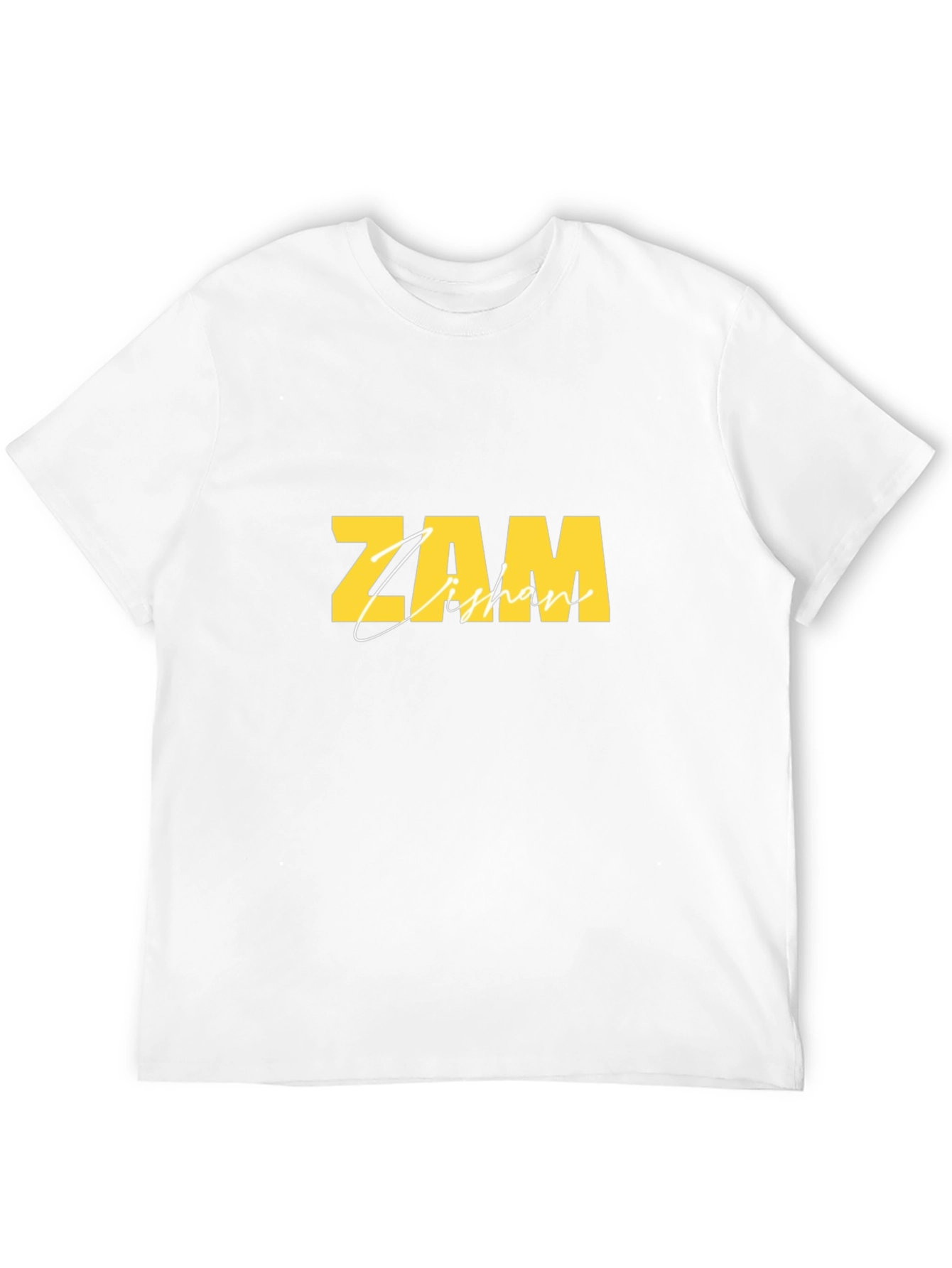 ZAM Signature Black T-Shirt - Bold Style