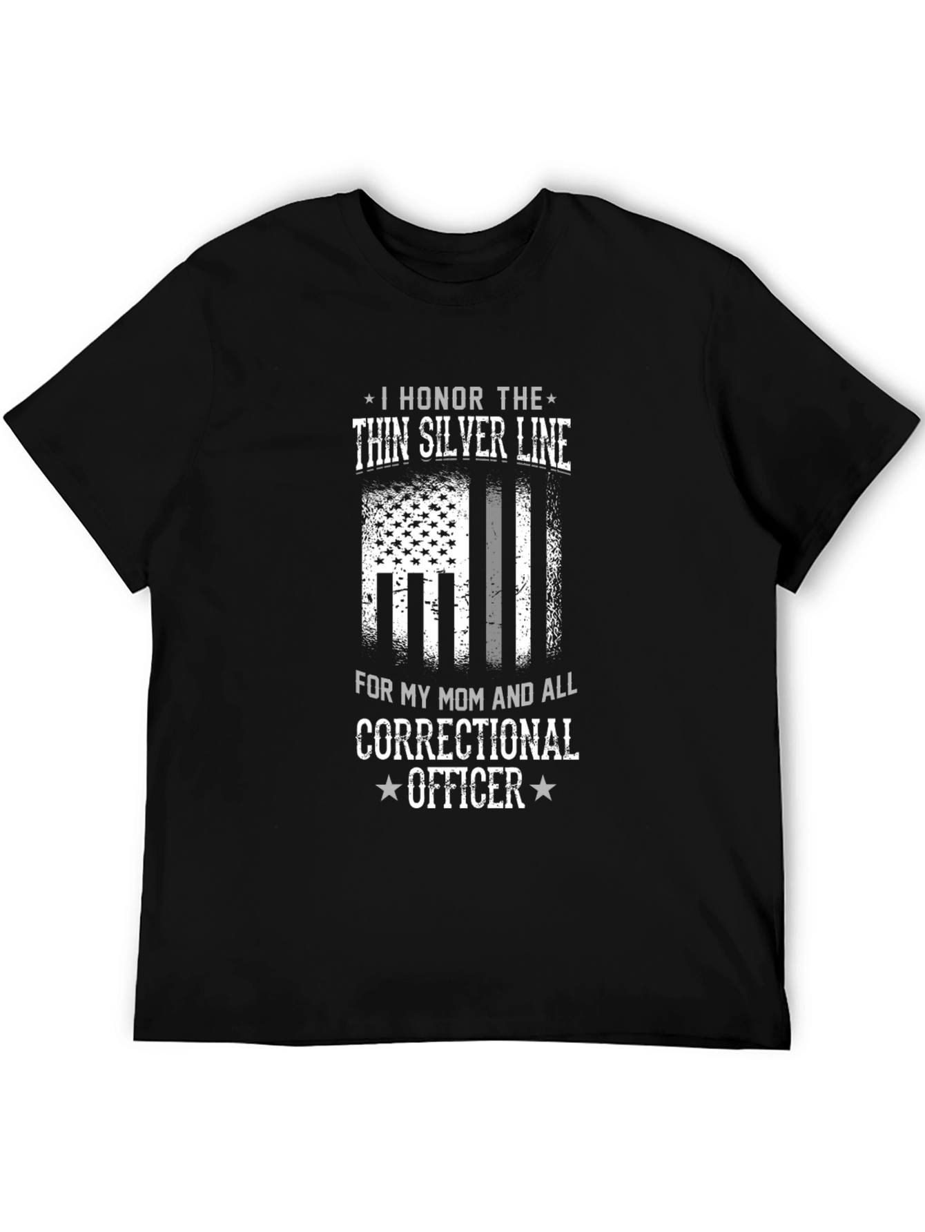Correctional Officer Mom Tribute T-Shirt