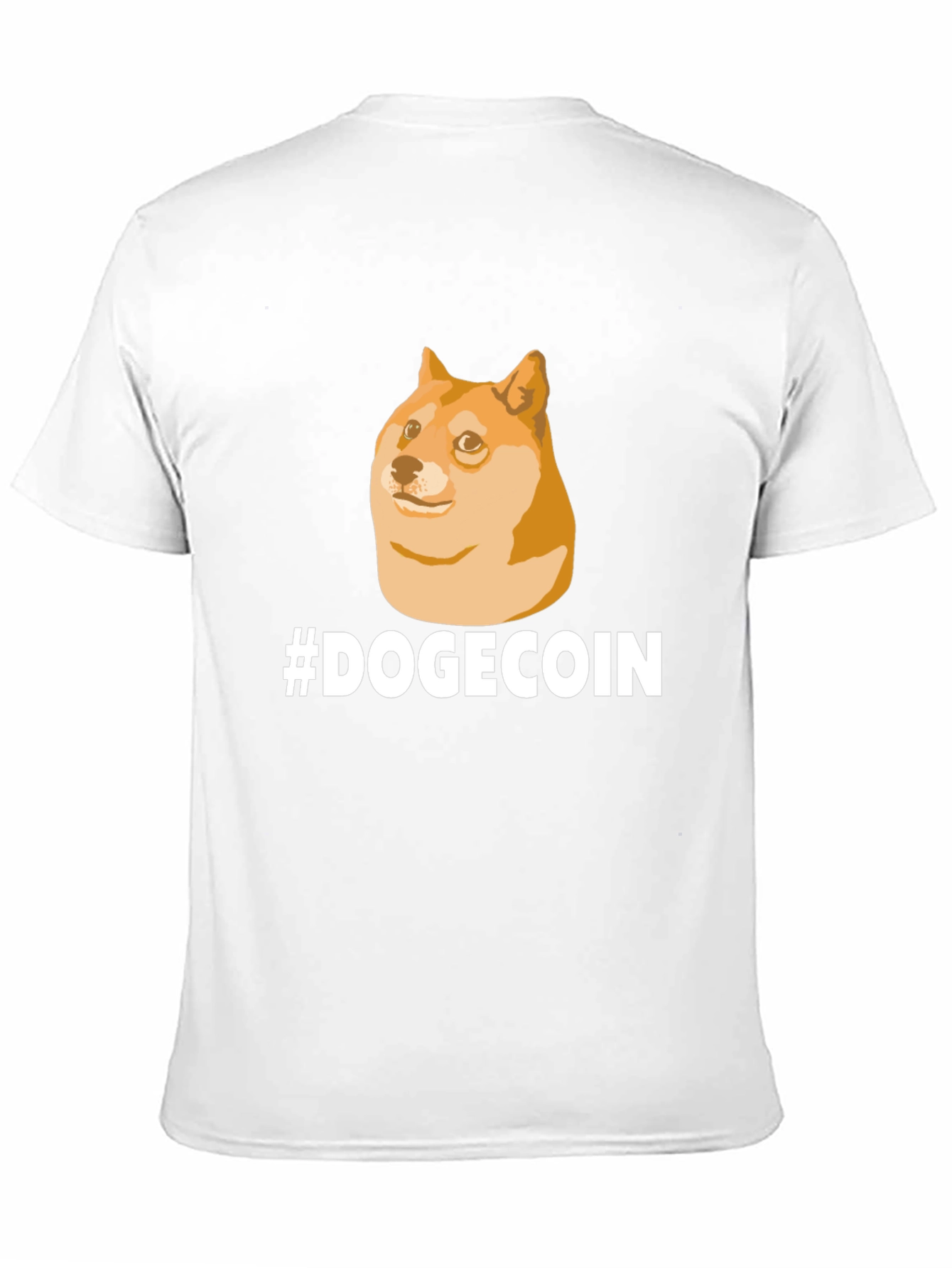Dogecoin Meme Graphic Tee - Black