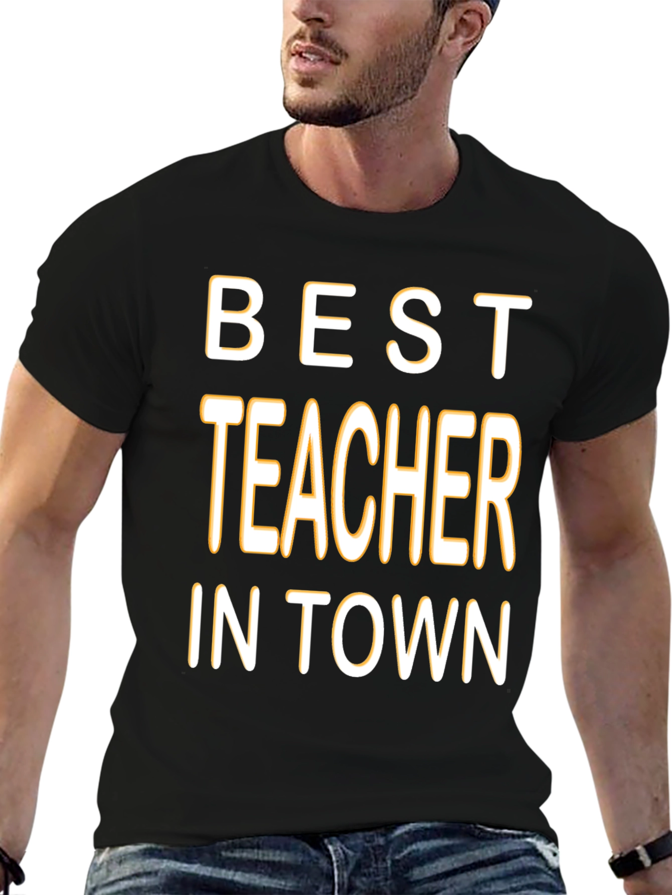 Best Teacher in Town Graphic T-Shirt