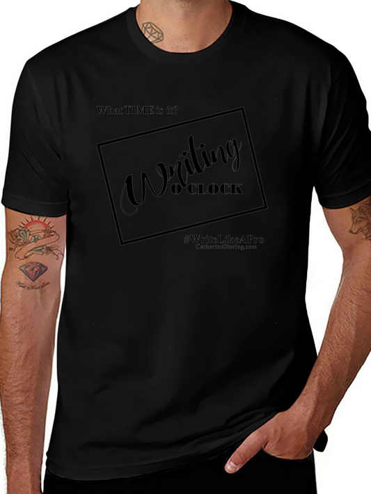 Writing OClock T-Shirt - Writers Tee