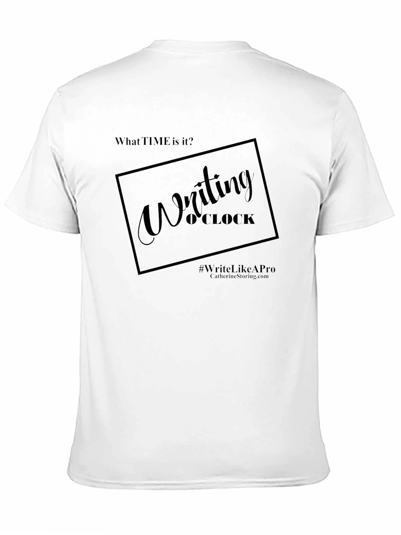Writing OClock T-Shirt - Writers Tee