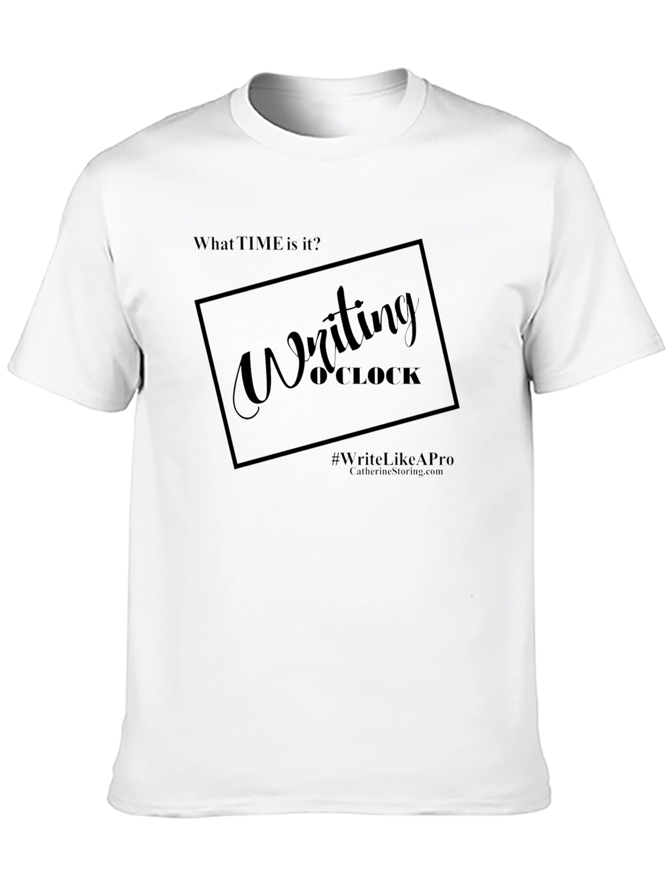 Writing OClock T-Shirt - Writers Tee