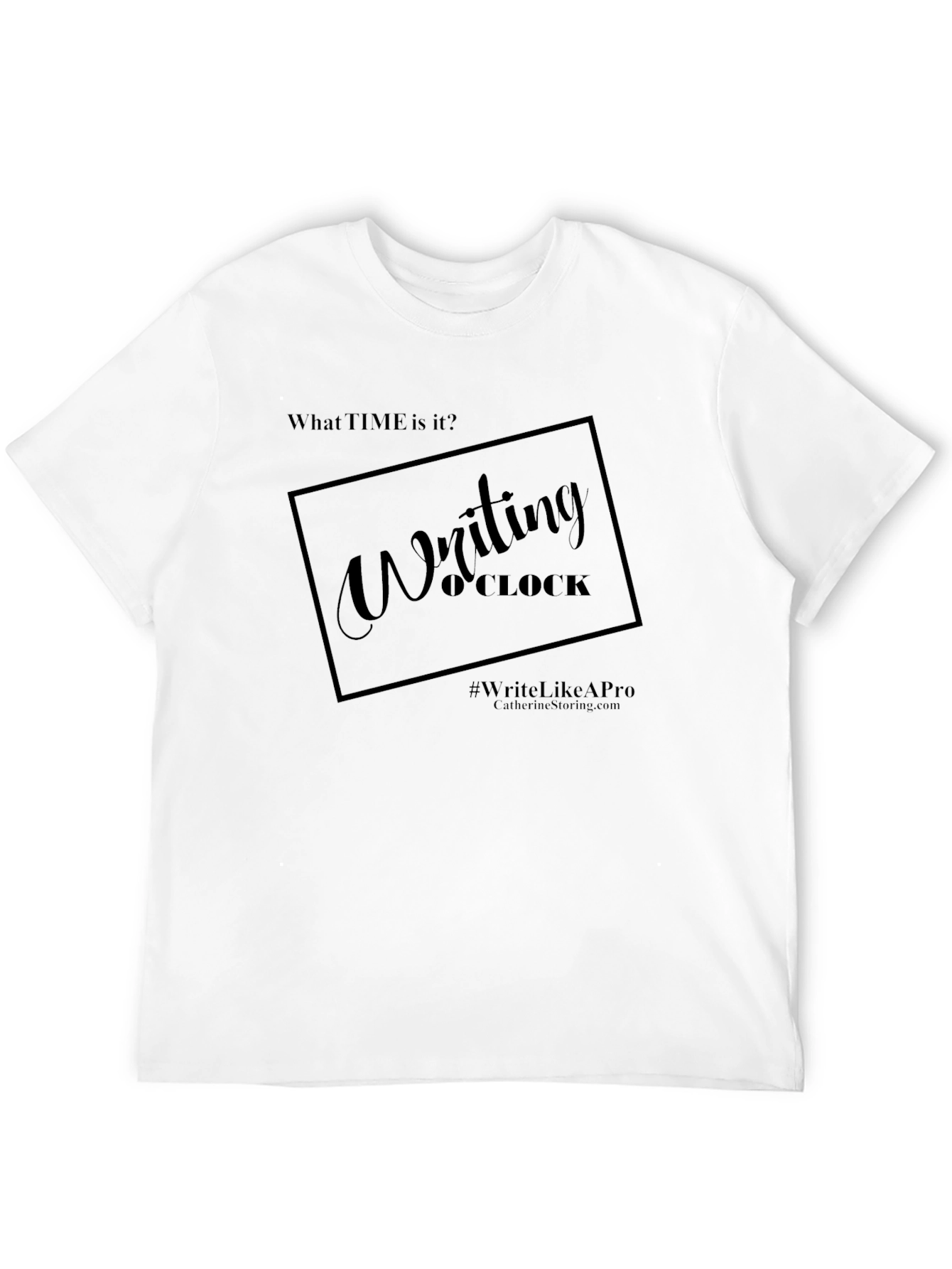Writing OClock T-Shirt - Writers Tee
