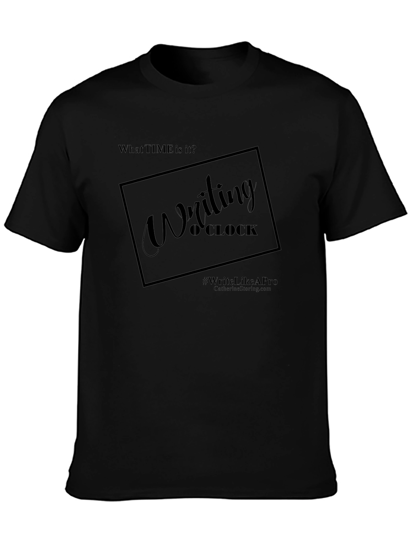 Writing OClock T-Shirt - Writers Tee