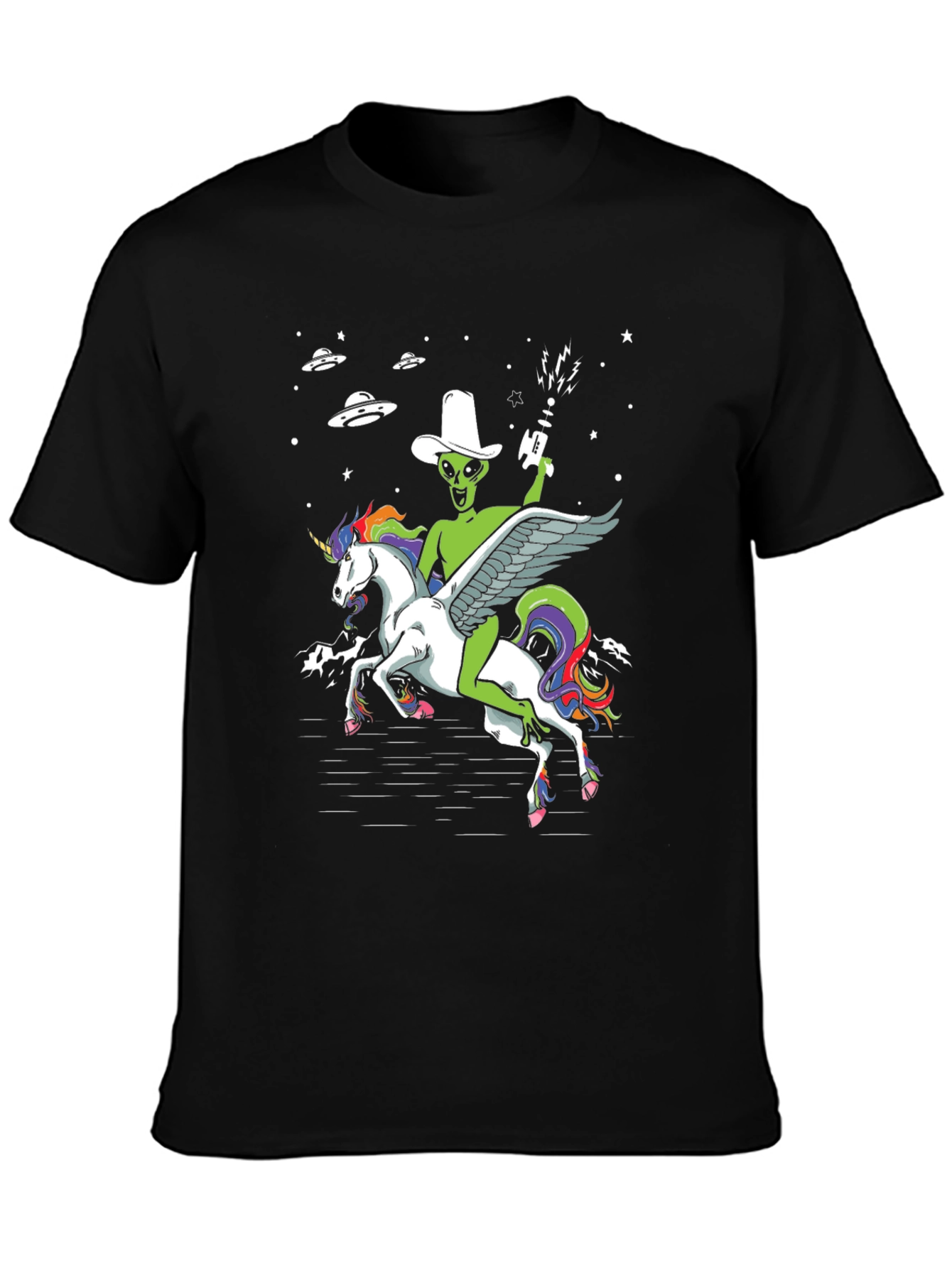 Alien Cowboy Unicorn T-Shirt