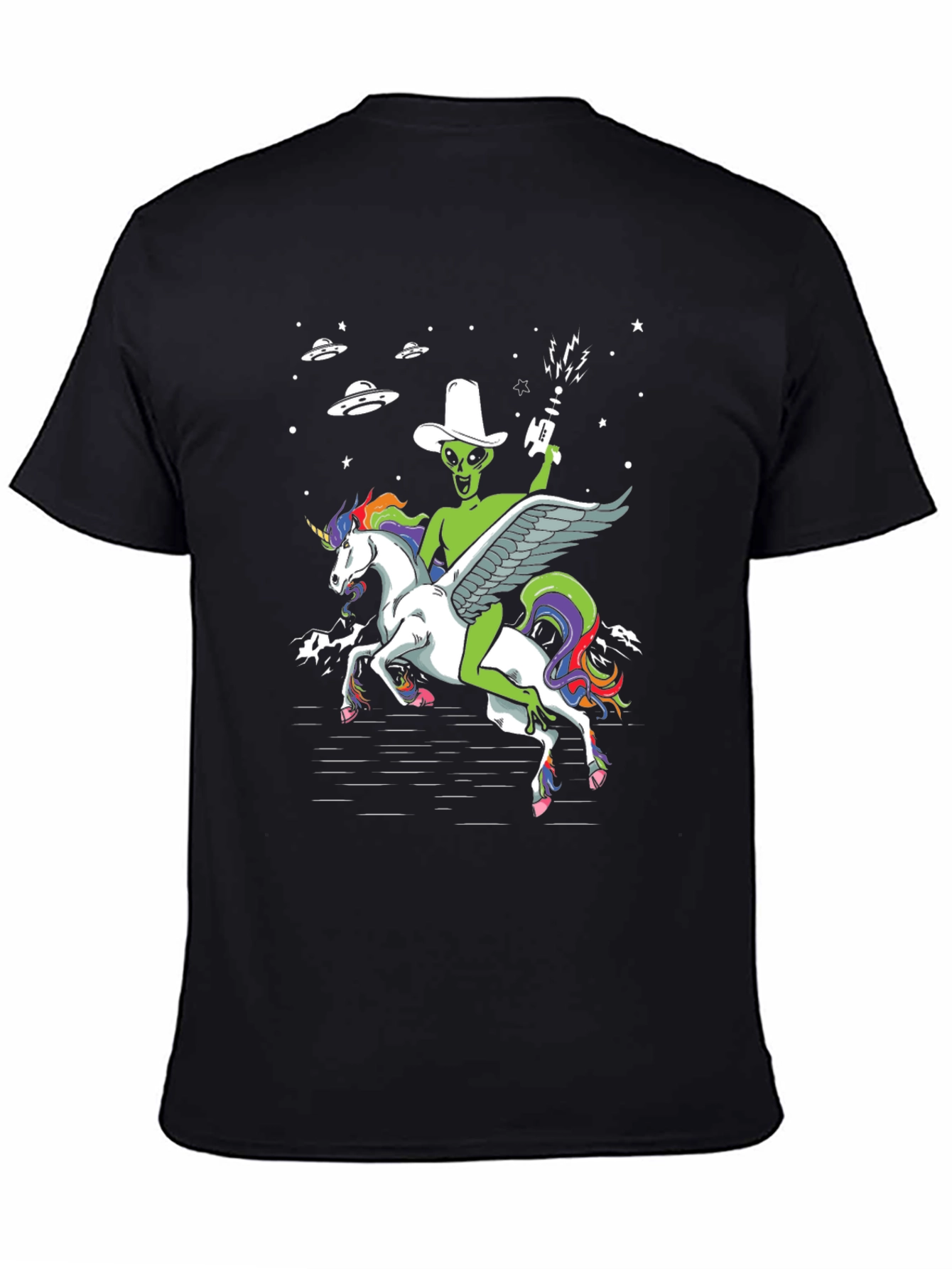 Alien Cowboy Unicorn T-Shirt