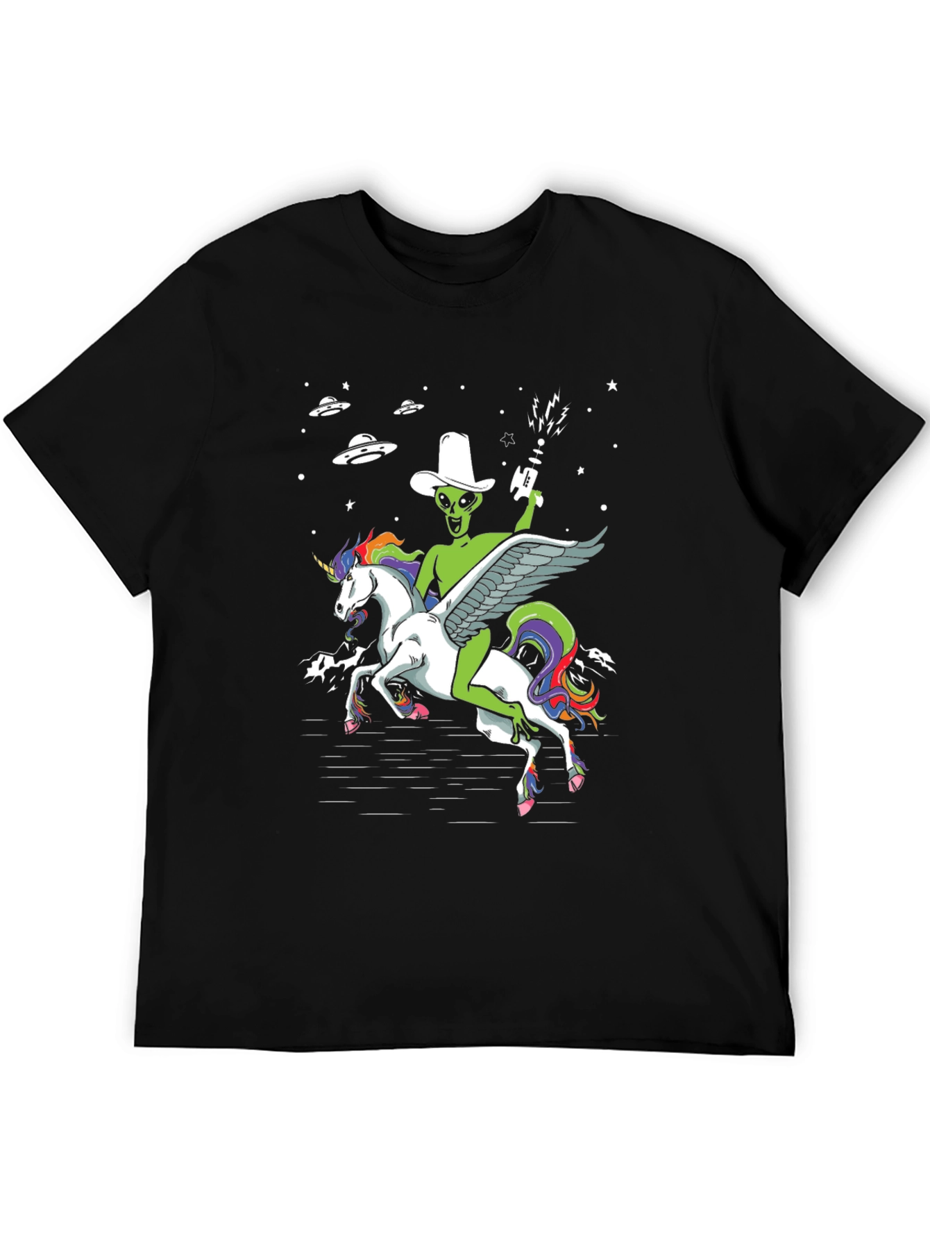 Alien Cowboy Unicorn T-Shirt