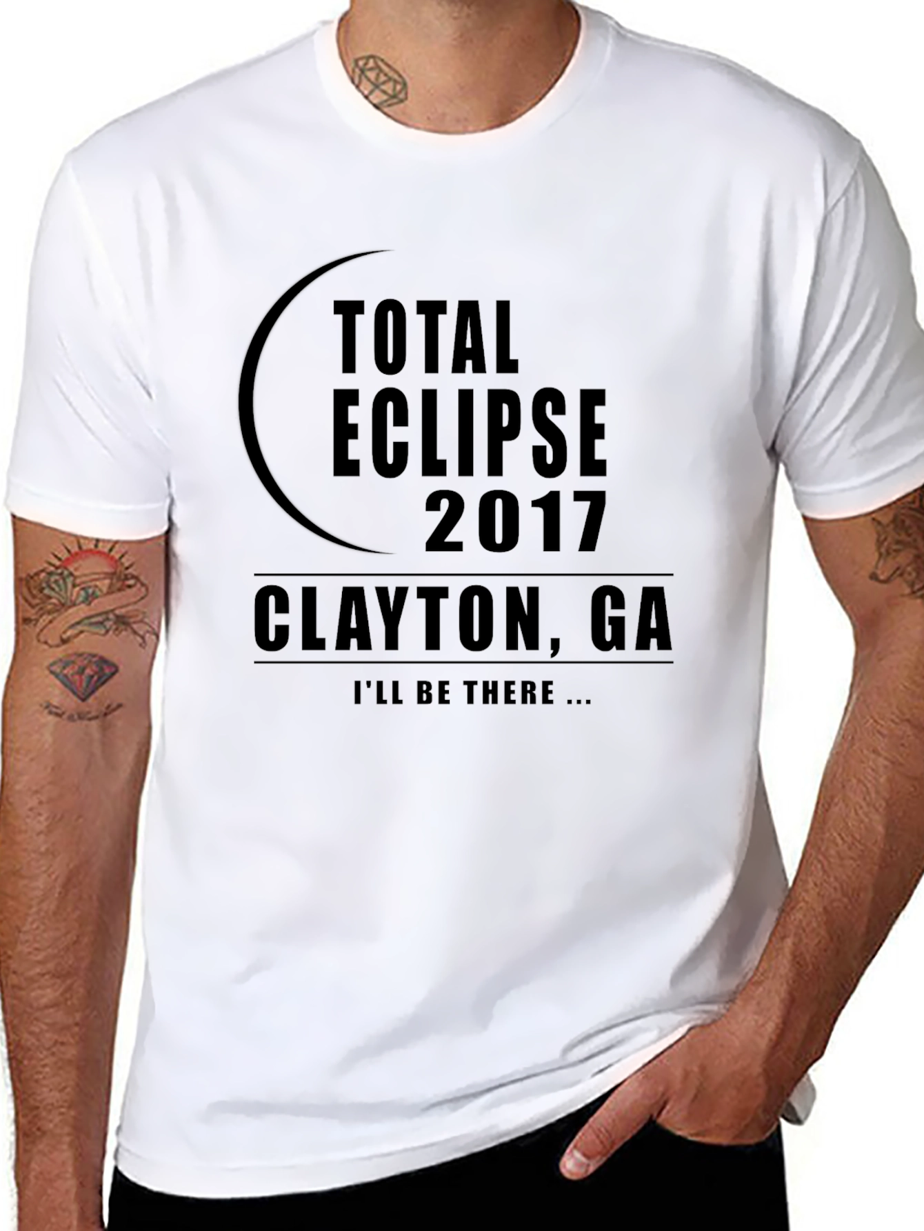 Total Eclipse 2017 Clayton GA T-Shirt