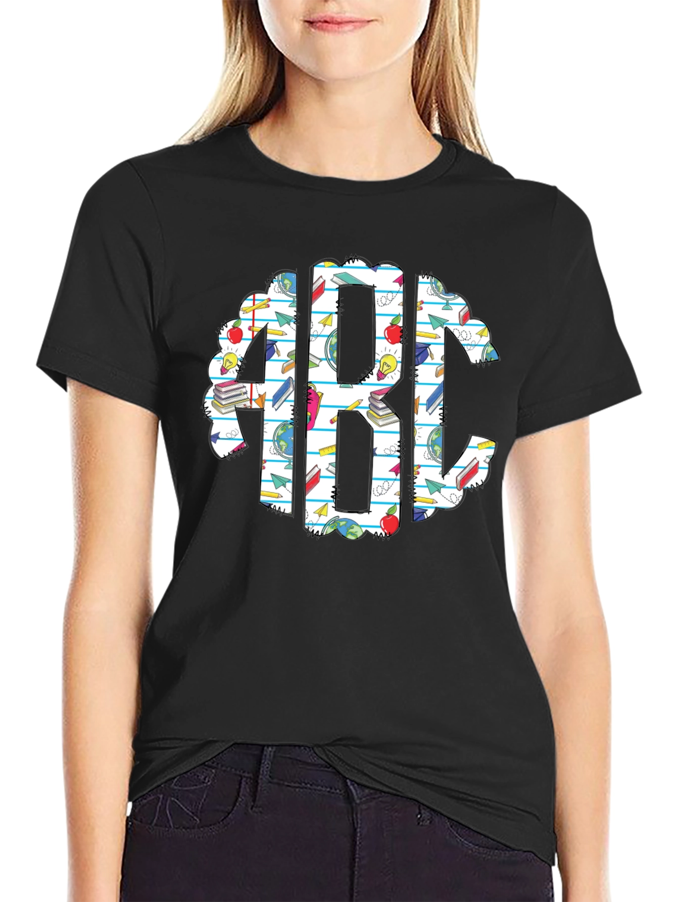 ABC Initial Teacher T-Shirt
