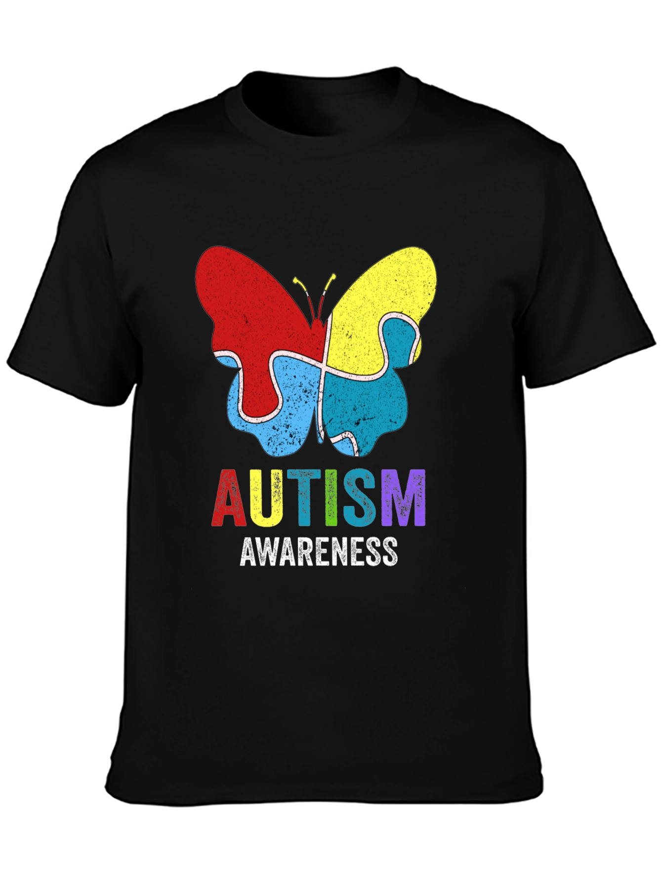 Autism Awareness Butterfly T-Shirt
