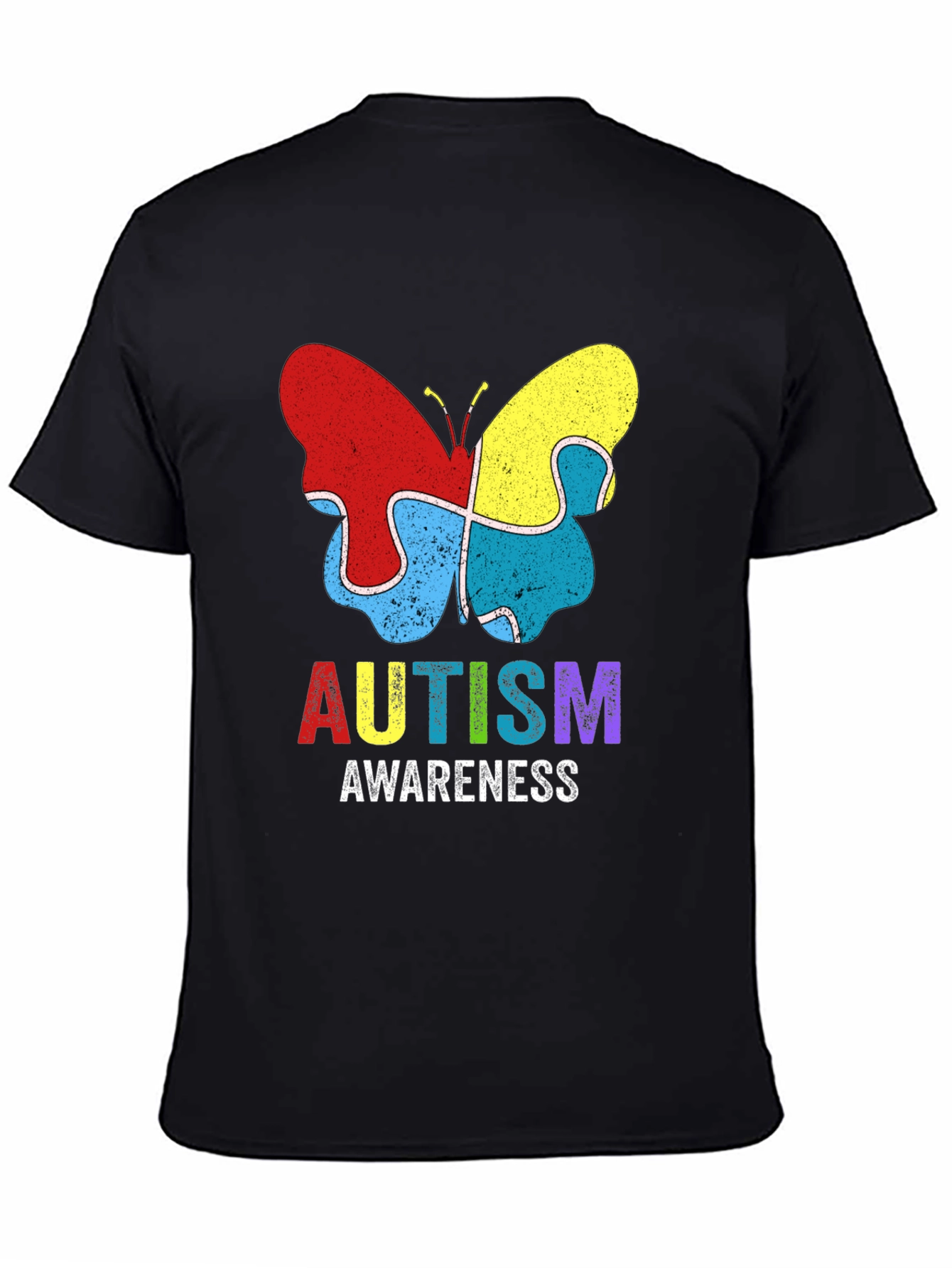 Autism Awareness Butterfly T-Shirt