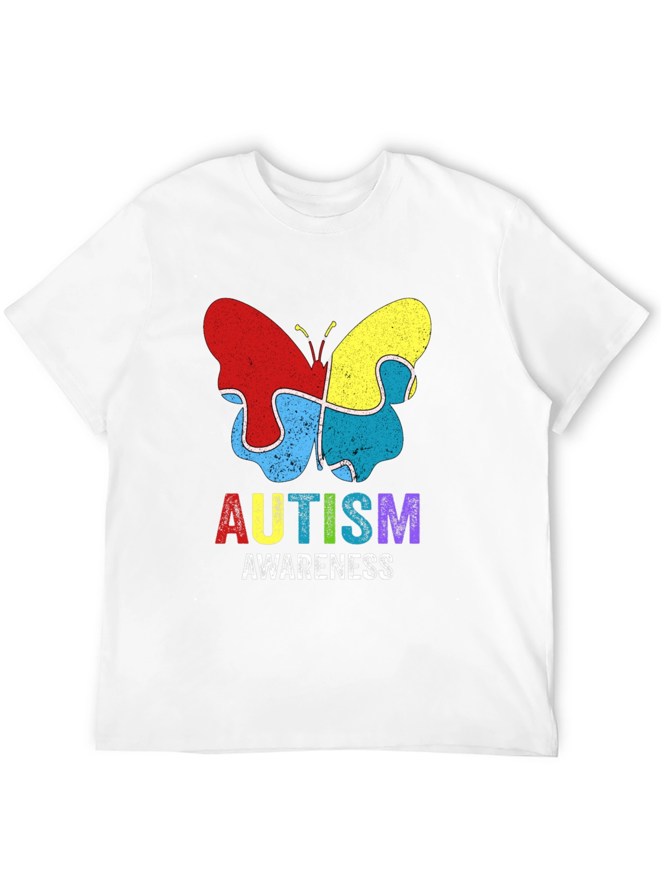 Autism Awareness Butterfly T-Shirt