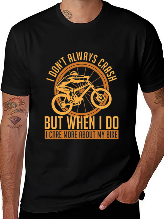 I Care More About My Bike T-Shirt