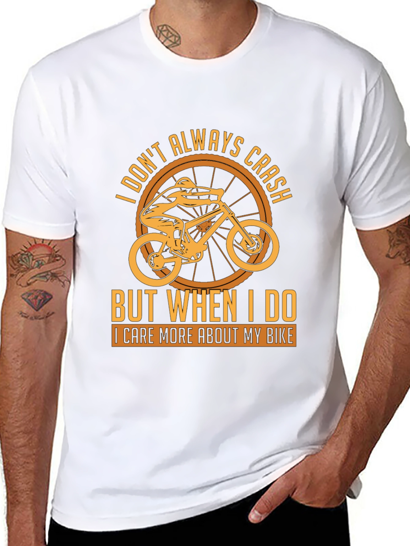 I Care More About My Bike T-Shirt