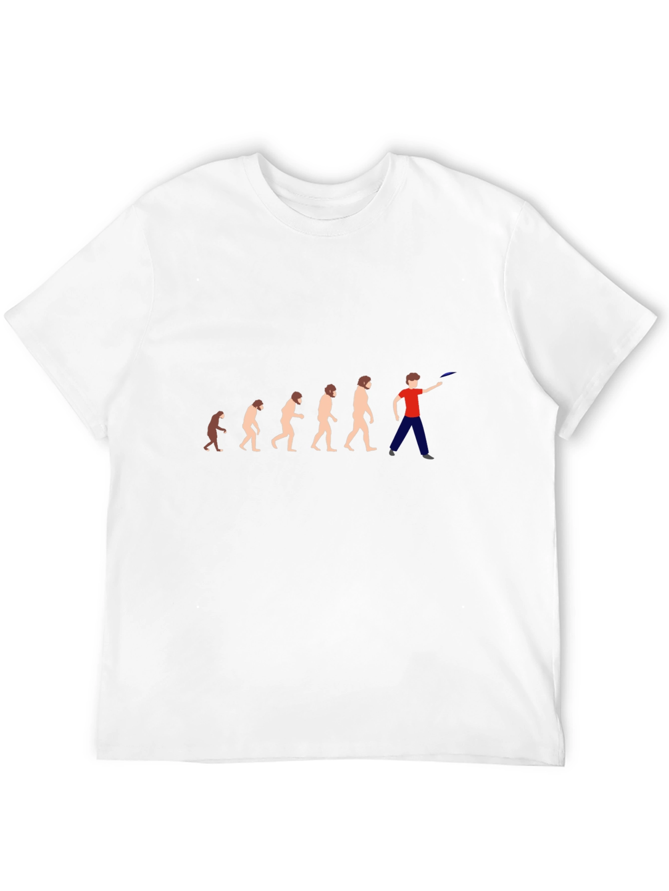 Evolution Ultimate Frisbee T-Shirt - Black
