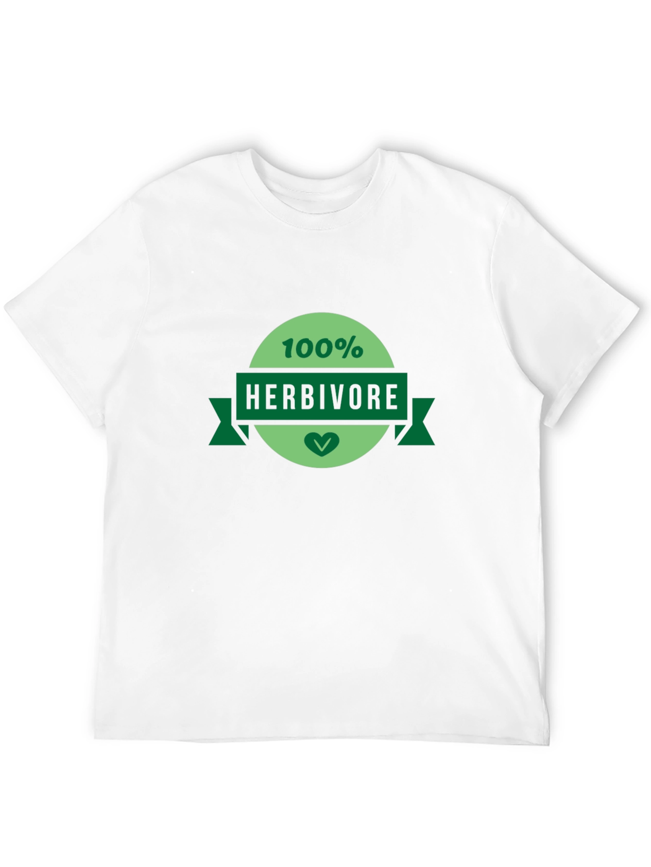 100% Herbivore Graphic T-Shirt - Vegan Friendly Apparel