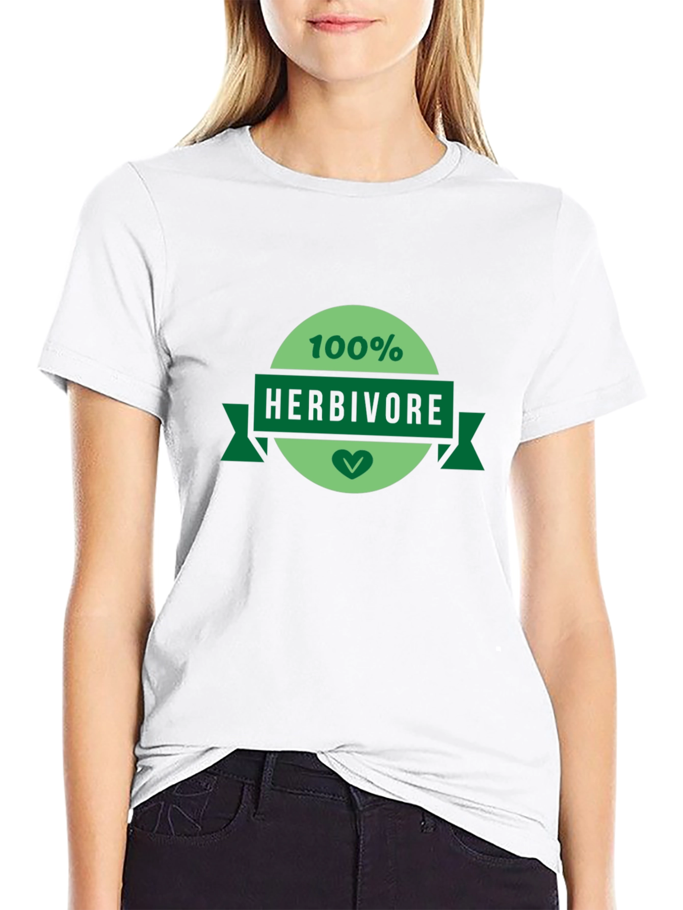 100% Herbivore Graphic T-Shirt - Vegan Friendly Apparel