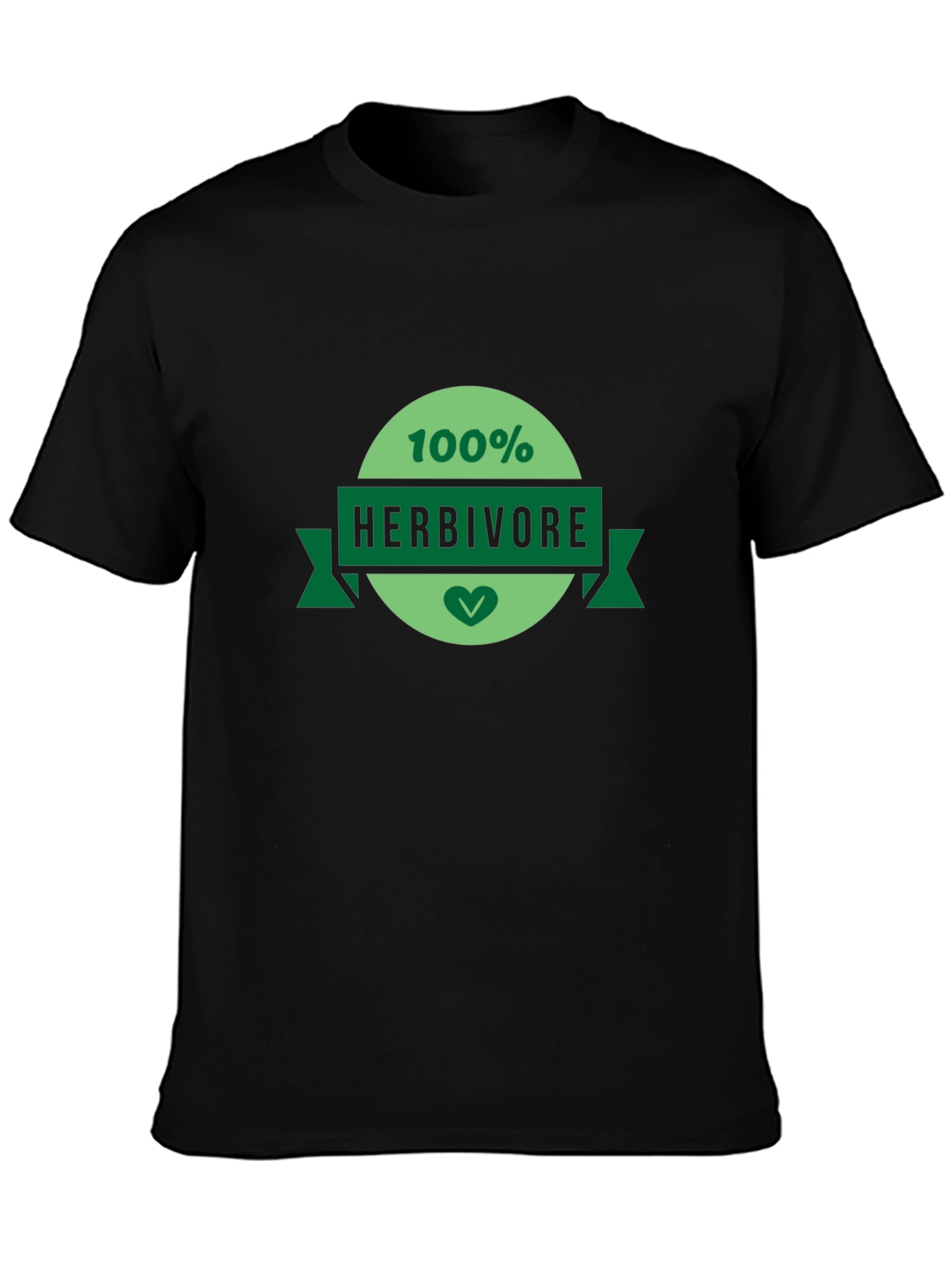 100% Herbivore Graphic T-Shirt - Vegan Friendly Apparel