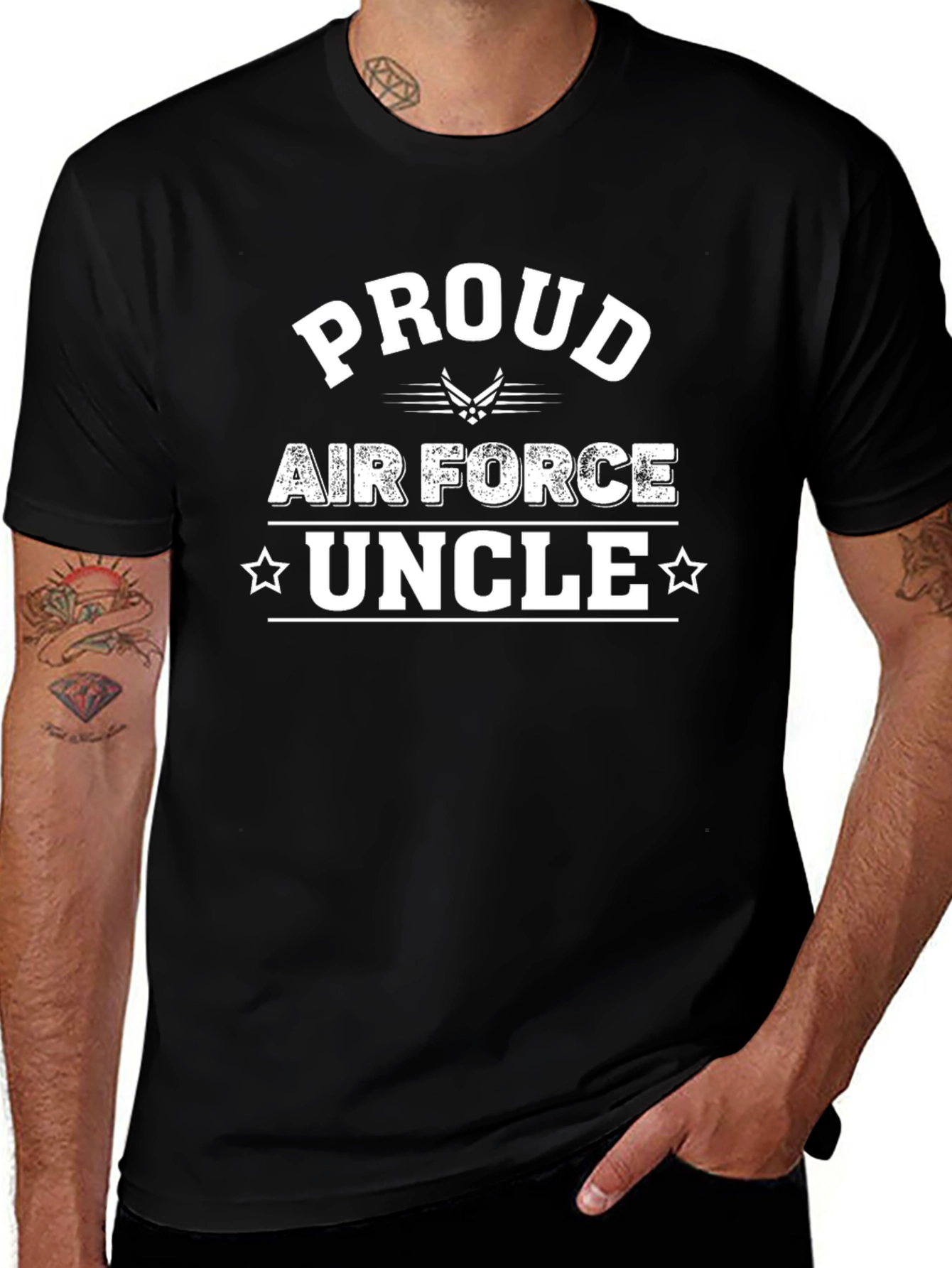 Proud Air Force Uncle T-Shirt