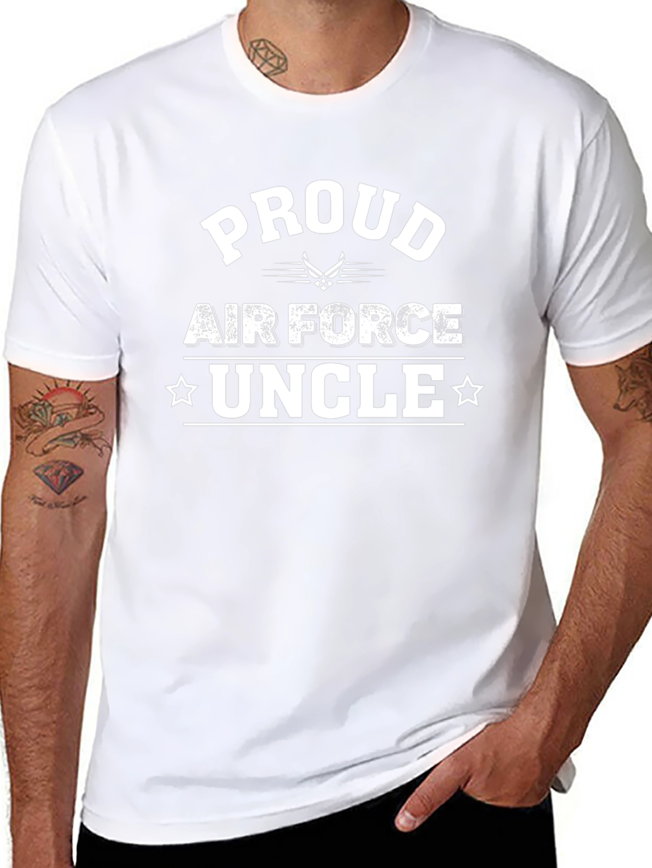Proud Air Force Uncle T-Shirt