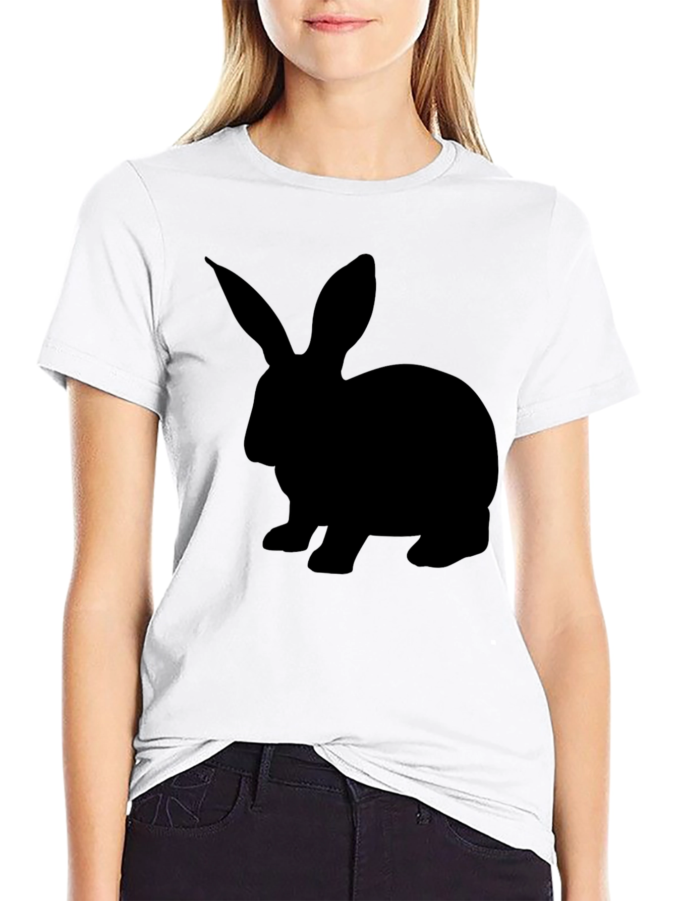 Black Rabbit Graphic T-Shirt